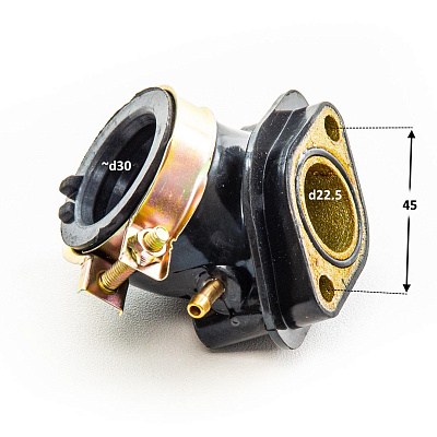 Патрубок карбюратора 157QMJ 150см3
