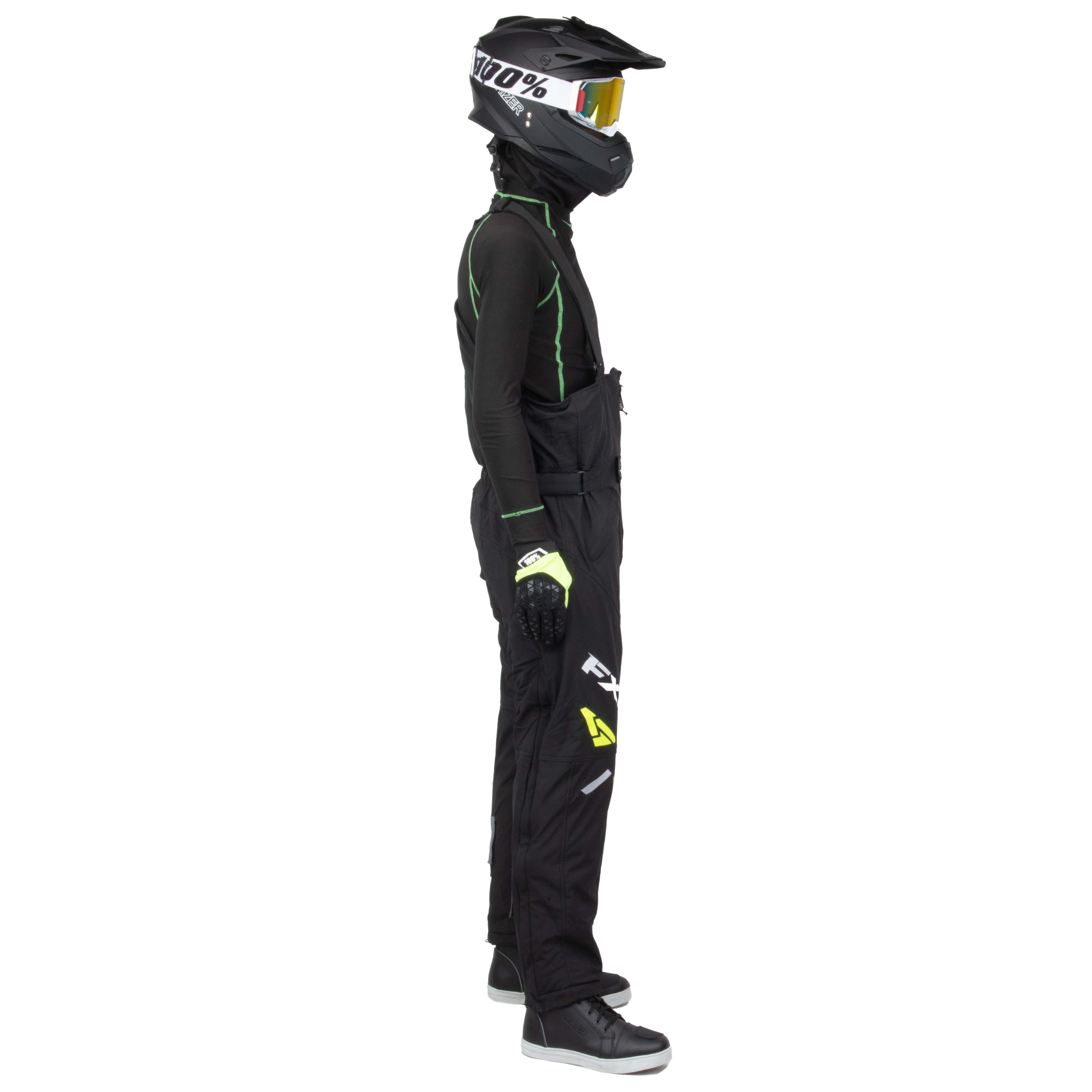 Штаны для снегохода FXR ADRENALINE №1 black (текстиль) (XL)