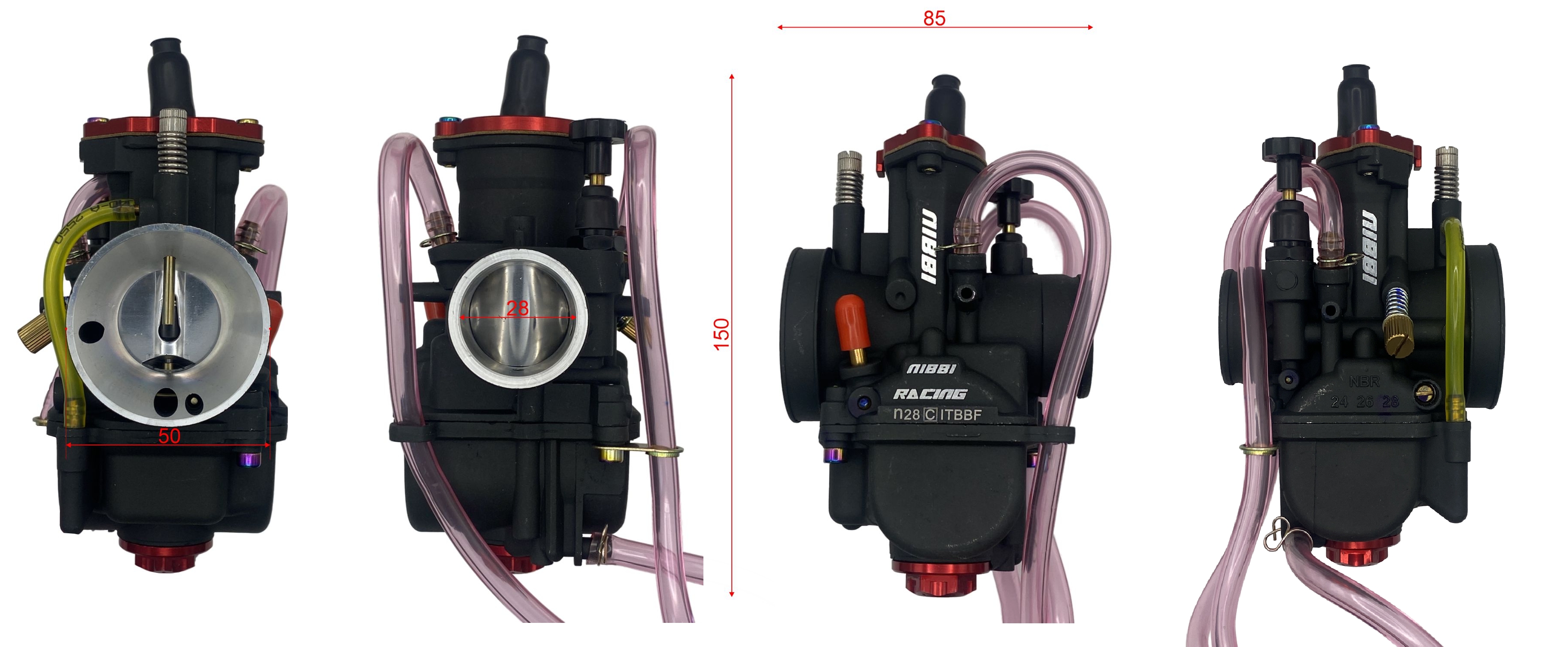 Карбюратор NIBBI PWK28YJ Racing (150-250см3)