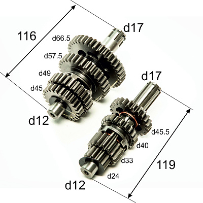 КПП в сборе 139FMB,147FMH 50-70см3 (NK13.5×22×12)