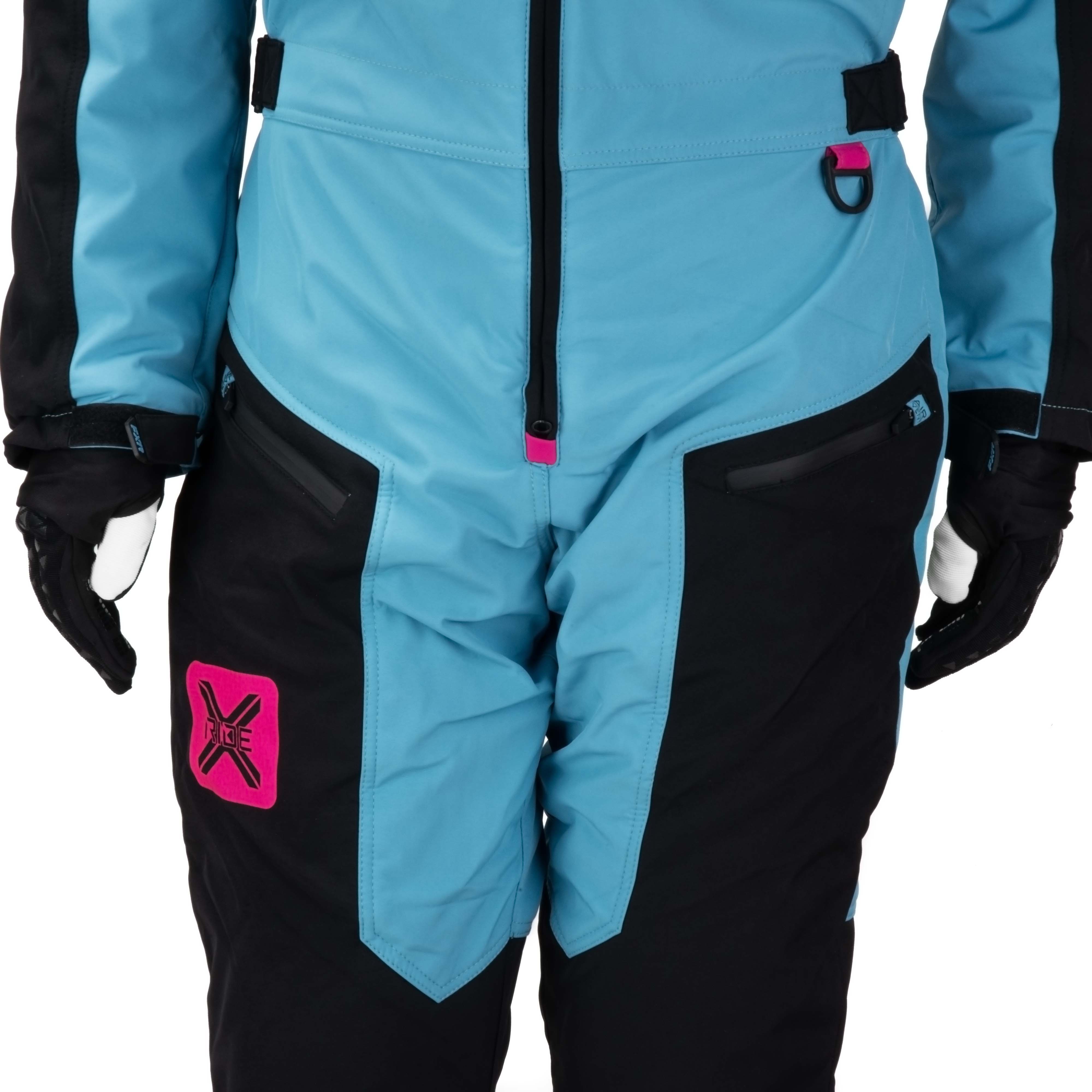 Комбинезон для снегохода (женский) FXR RECRUIT F.A.S.T. №5 blue-black (текстиль) (L)