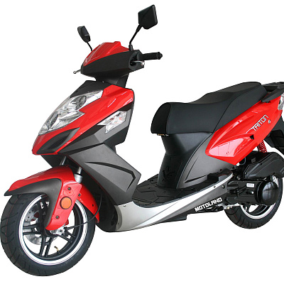 Скутер TRITON (красный) (WY50QT-7D)