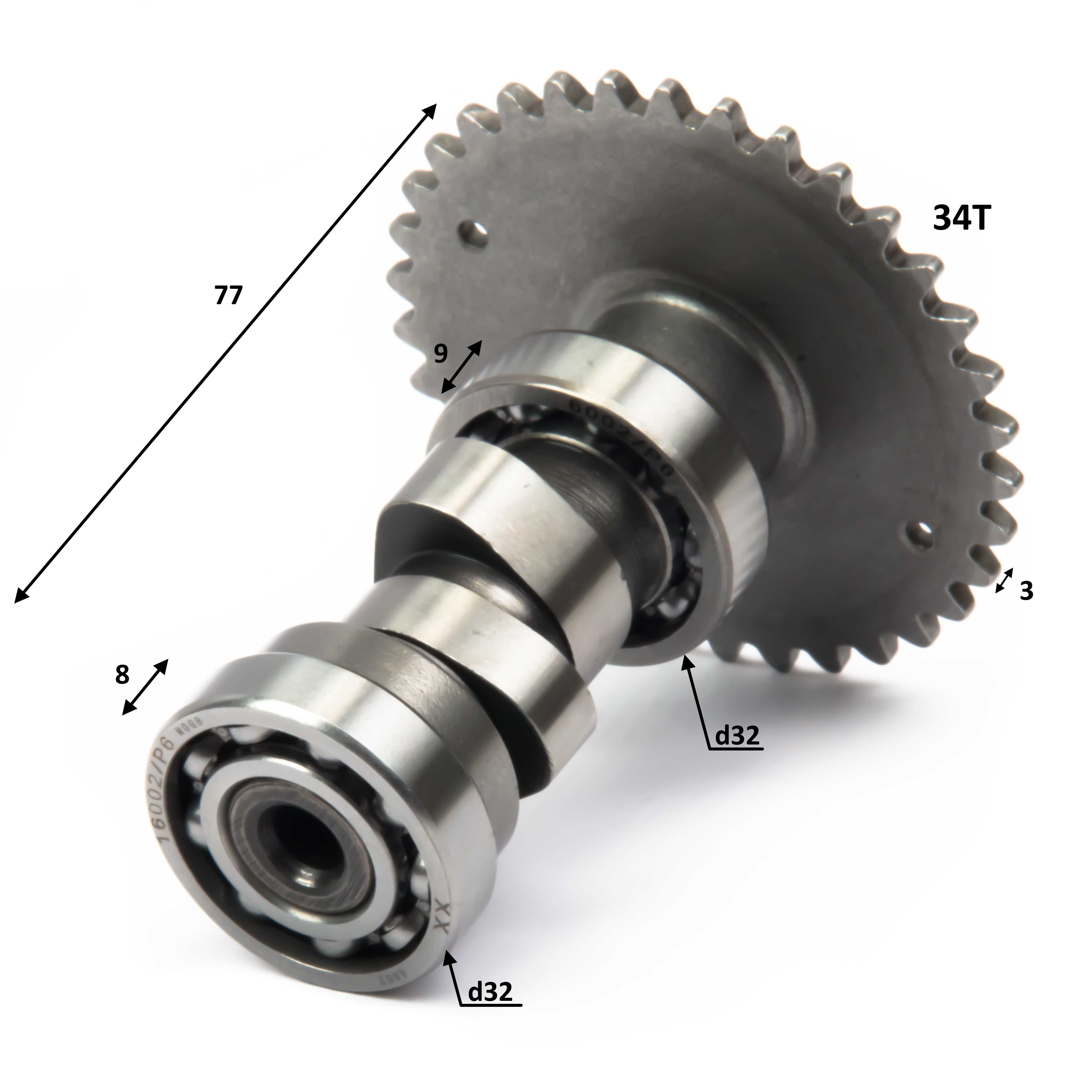 Распредвал 157QMJ 150см3