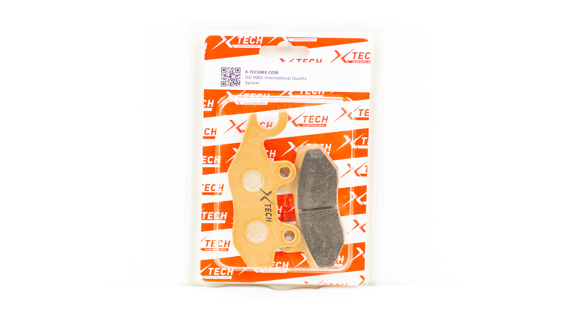 Колодки тормозные дисковые  №2 X-TECH (semi-metallic) полуметаллические