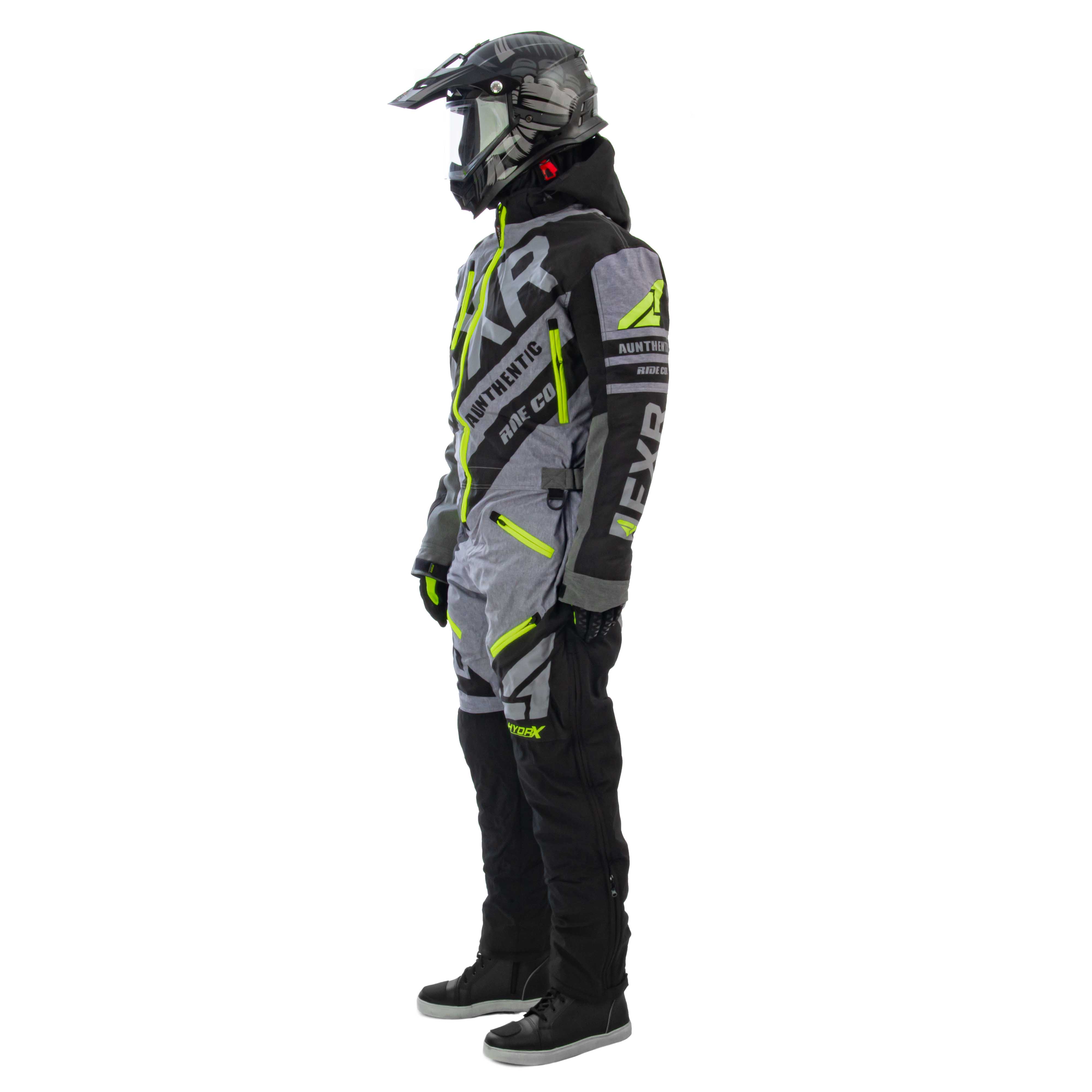 Комбинезон для снегохода FXR CX №3 gray-green (текстиль) (XXL)