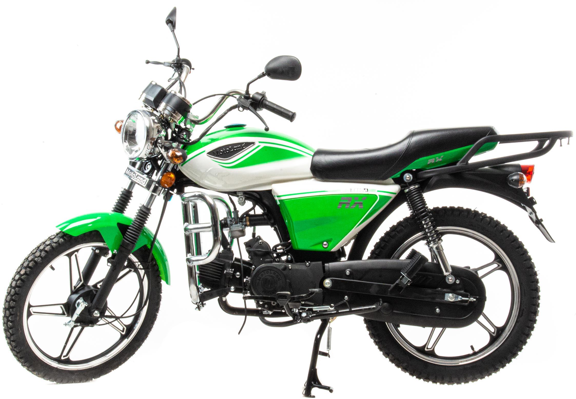Мопед Альфа RX 11 (LM48-A) зеленый (А)