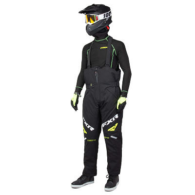 Штаны для снегохода FXR ADRENALINE №1 black (текстиль) (XXL)