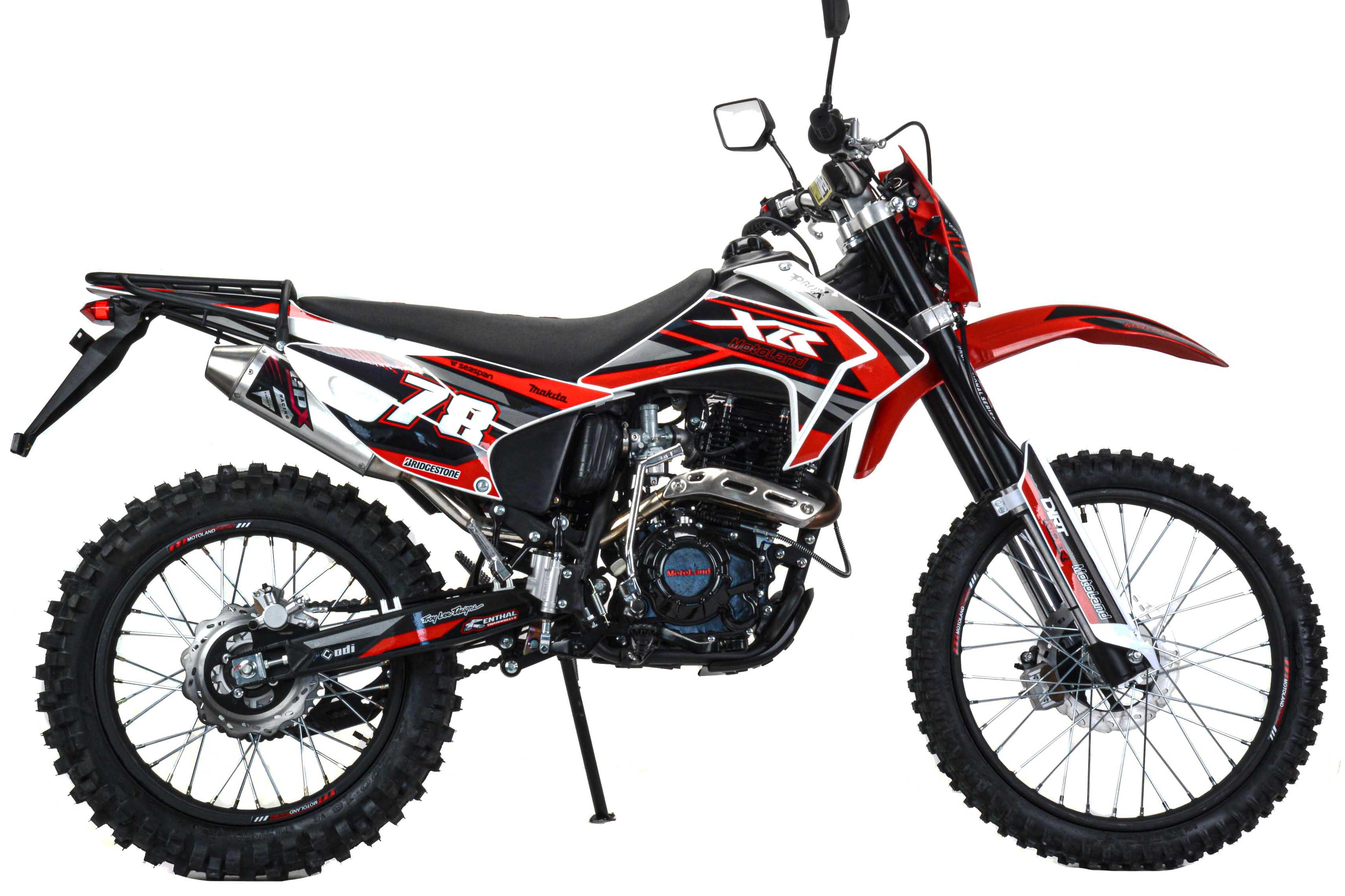 Мотоцикл Кросс 300 XR300 LITE  (175FMM) с ПТС красный