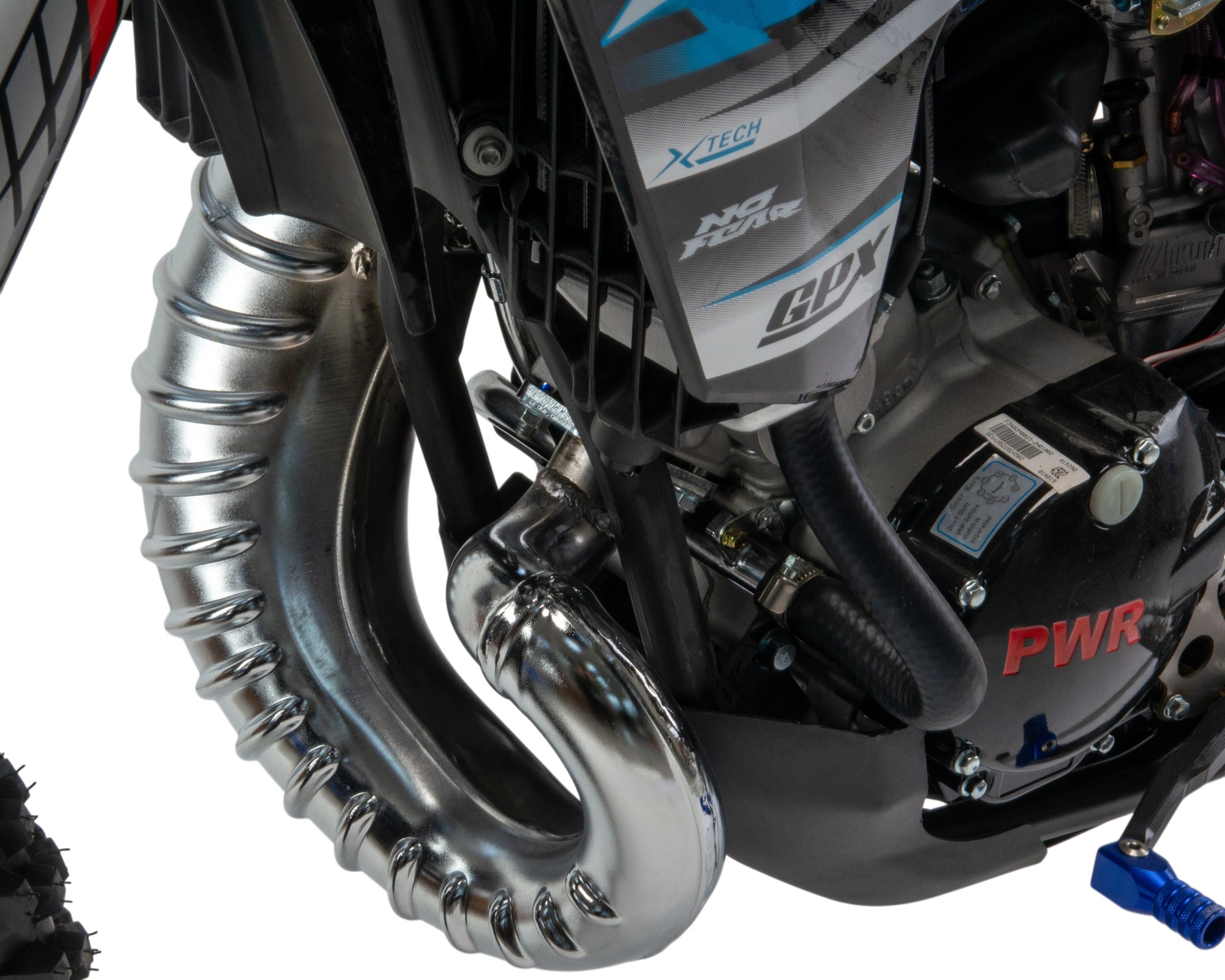 Мотоцикл Кросс 250 PWR FS250 (2-STROKE) синий РАСПРОДАЖА