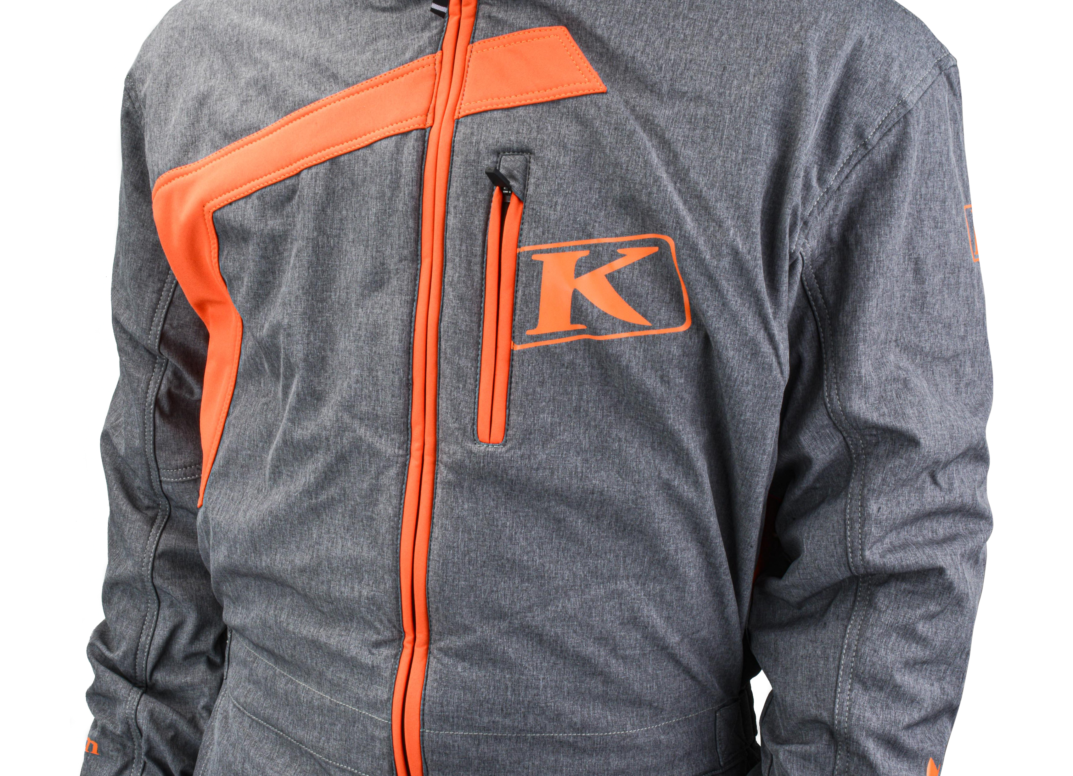 Комбинезон для снегохода KLIM RIPSA ONE-PIECE №2 gray-orange (текстиль) (XXXL)