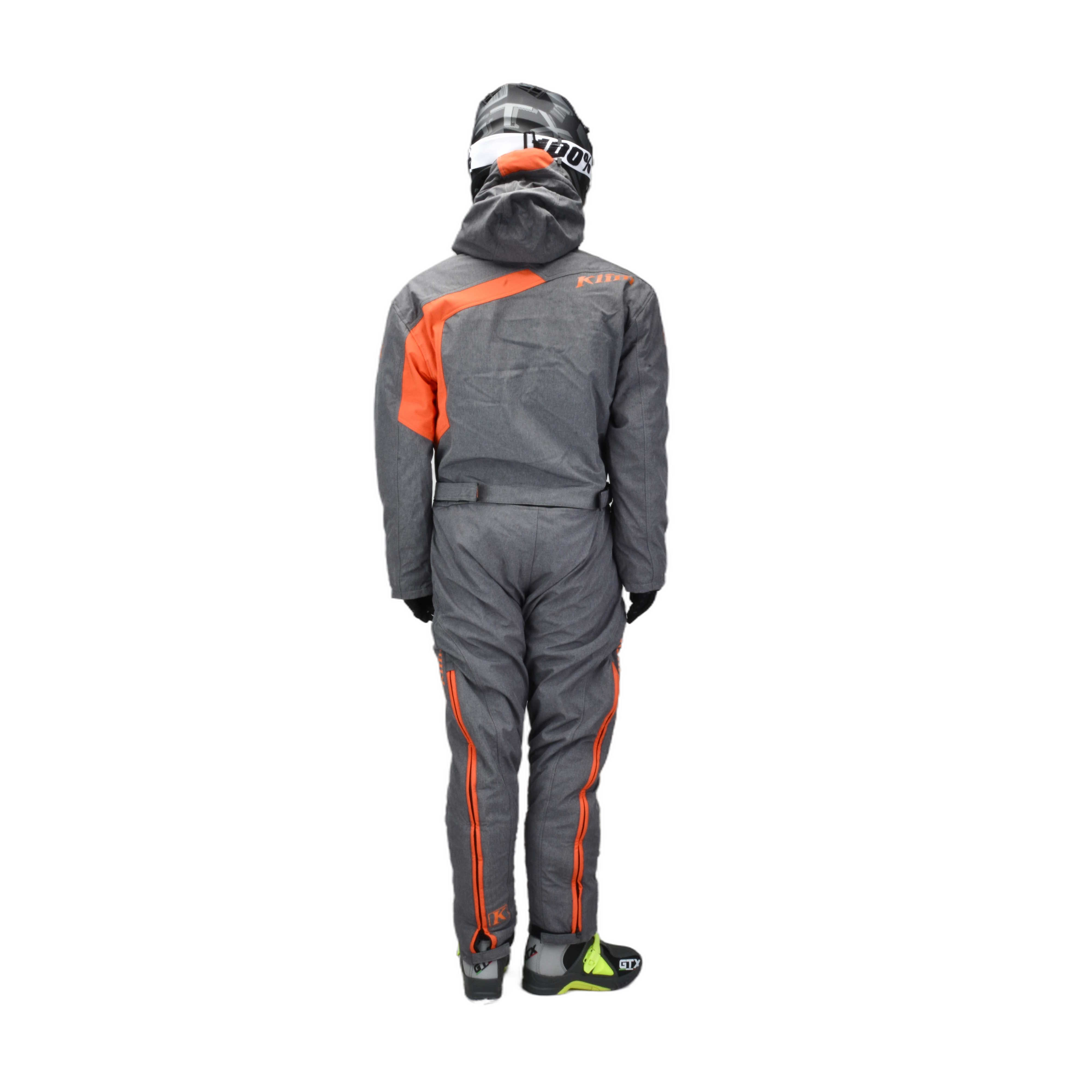 Комбинезон для снегохода KLIM RIPSA ONE-PIECE №2 gray-orange (текстиль) (XXXL)