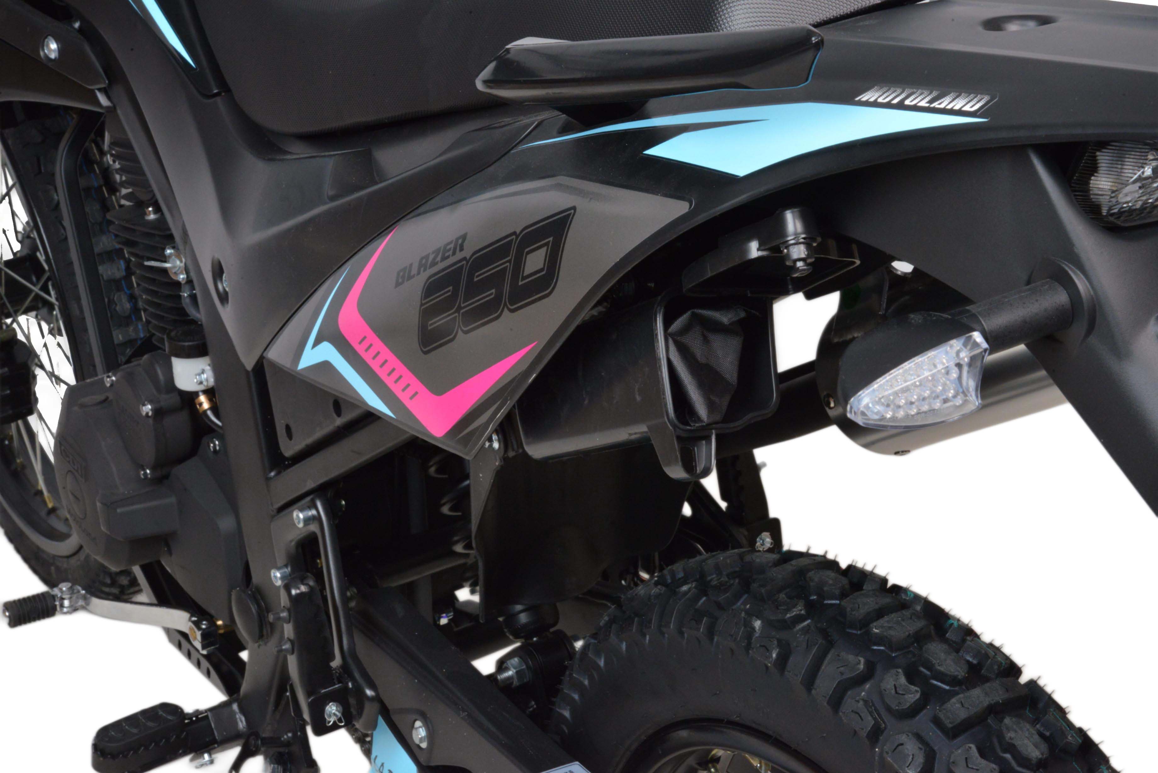 Мотоцикл Кросс 250 ENDURO BLAZER (XF250-A) синий РАСПРОДАЖА