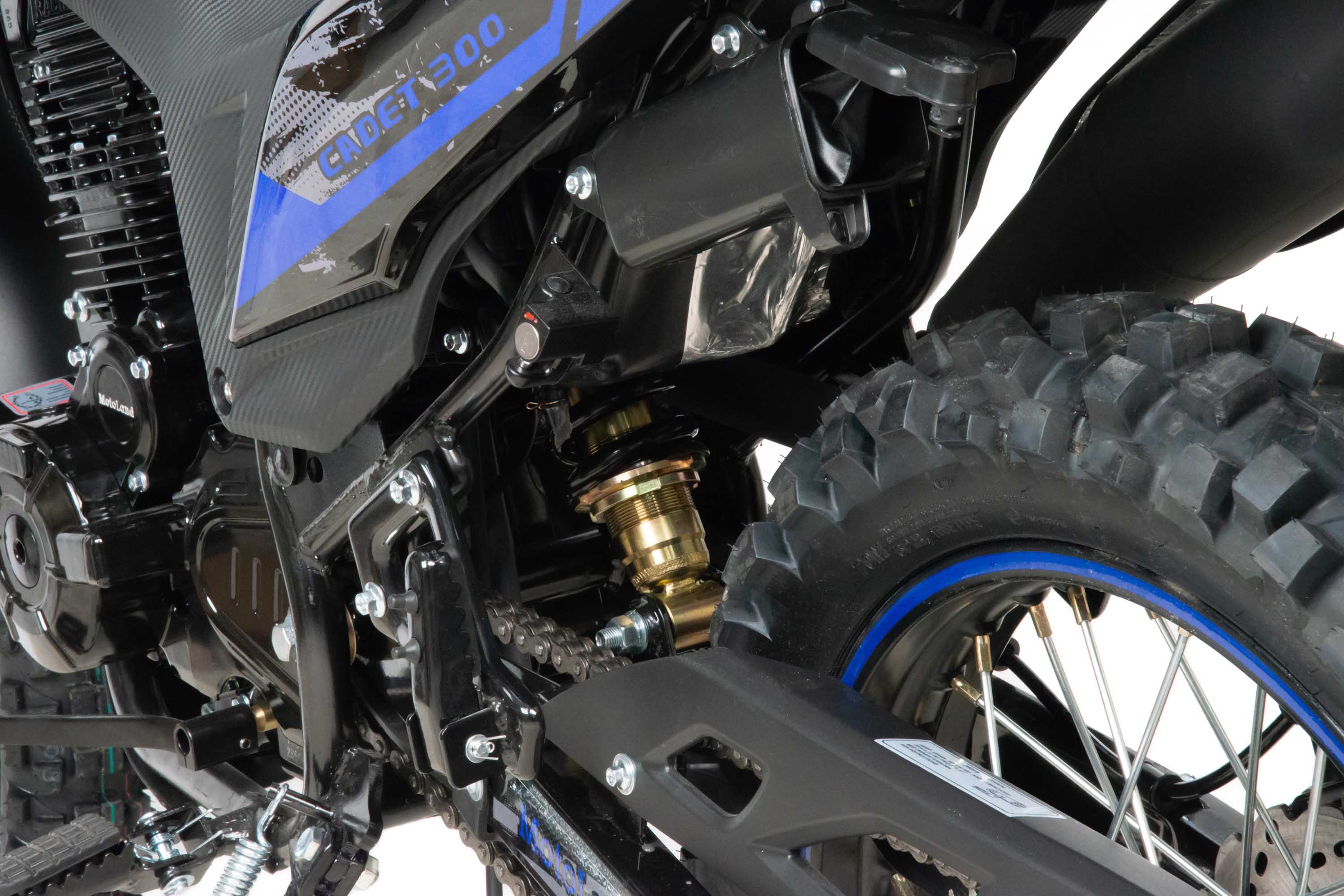 Мотоцикл Кросс 300 ENDURO CADET синий