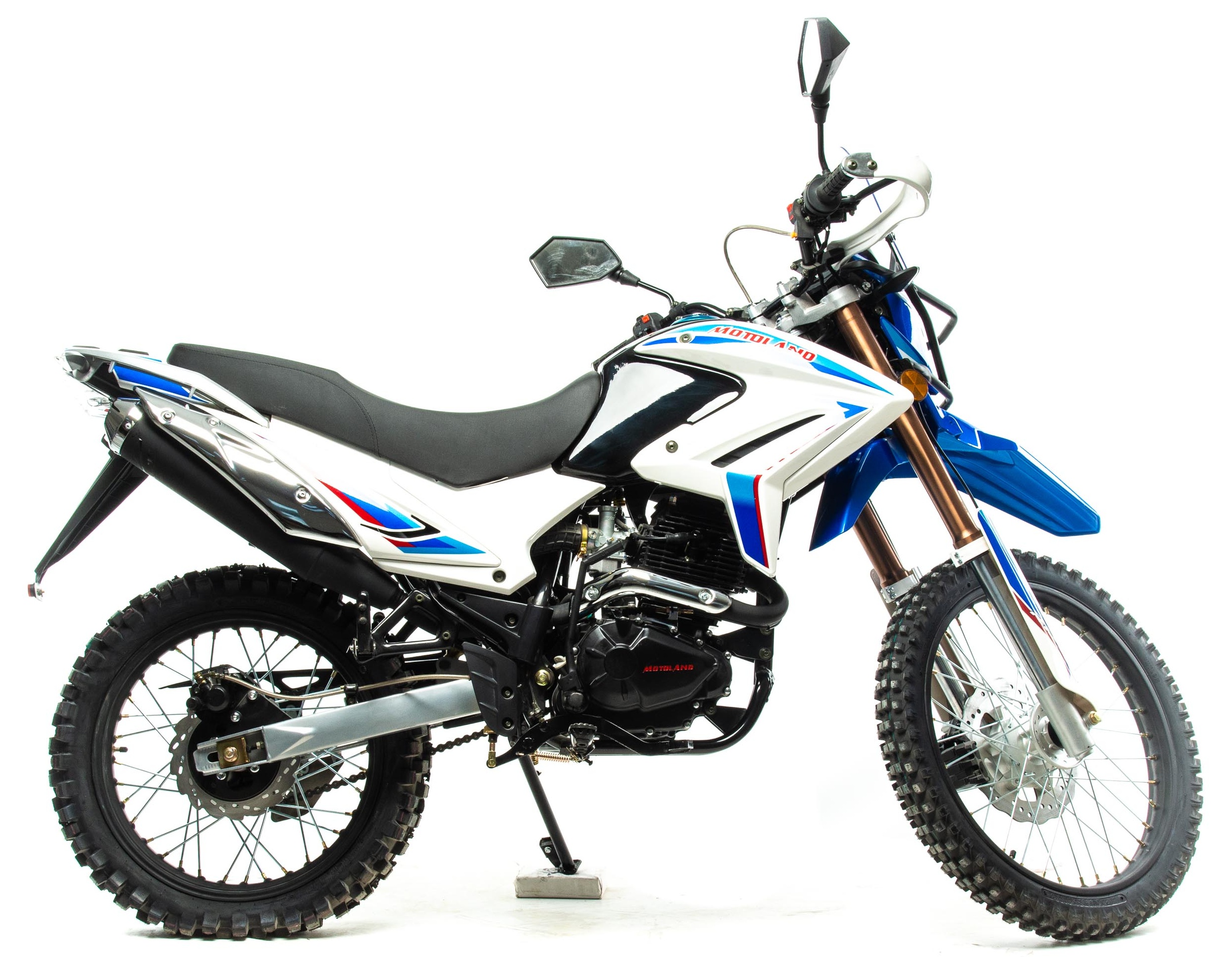 Мотоцикл Кросс 250 ENDURO XR250 (172FMM-5/PR250) белый РАСПРОДАЖА