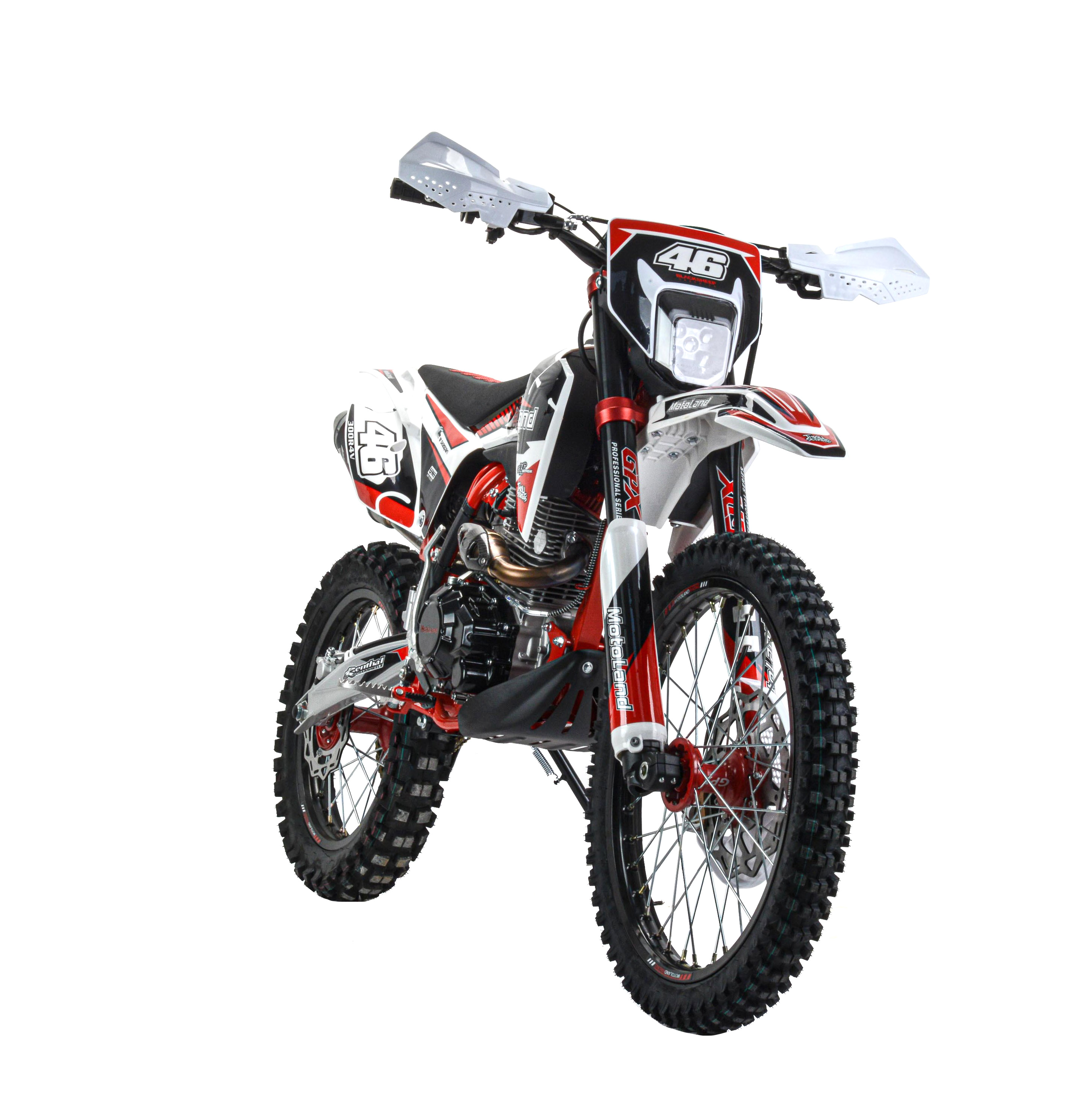 Мотоцикл Кросс 300 XT300 HS (175FMM 4V) красный РАСПРОДАЖА