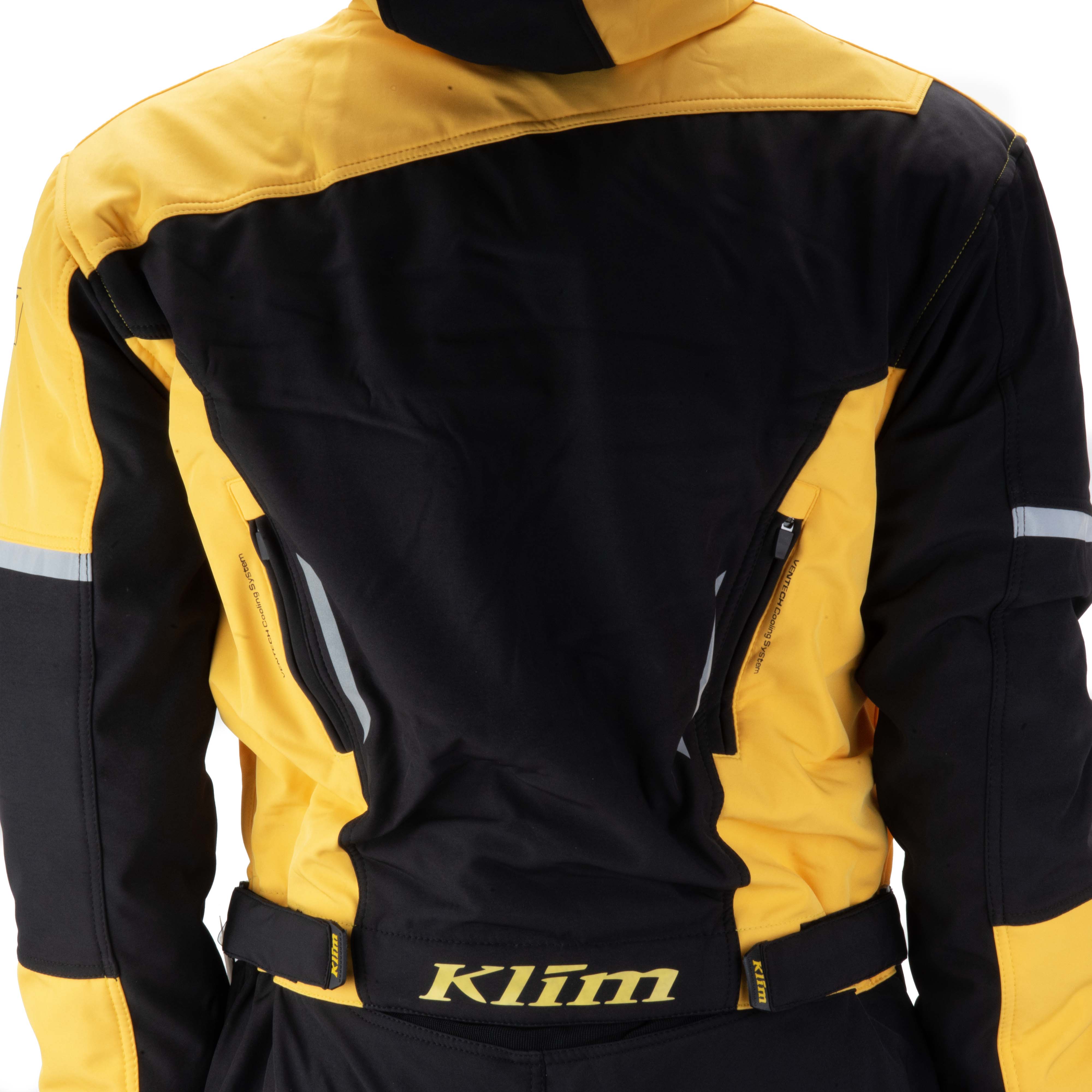 Комбинезон для снегохода KLIM №3 yellow (текстиль) (S)