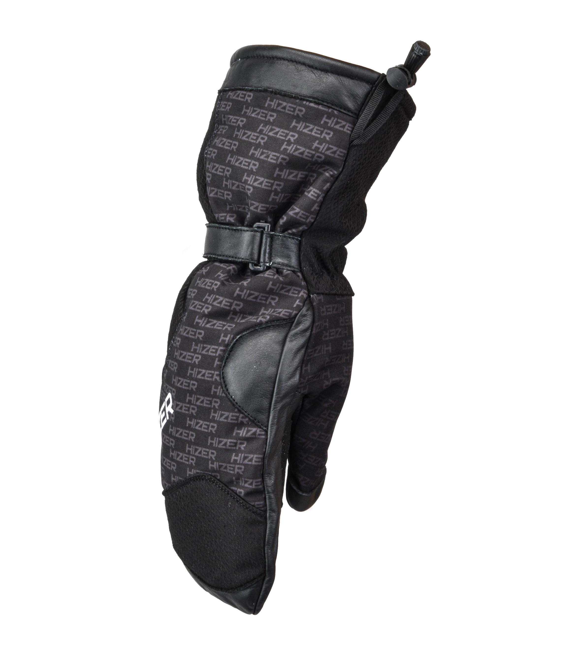 Перчатки для снегохода HIZER №3 black (S)