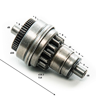 Бендикс стартера TB50