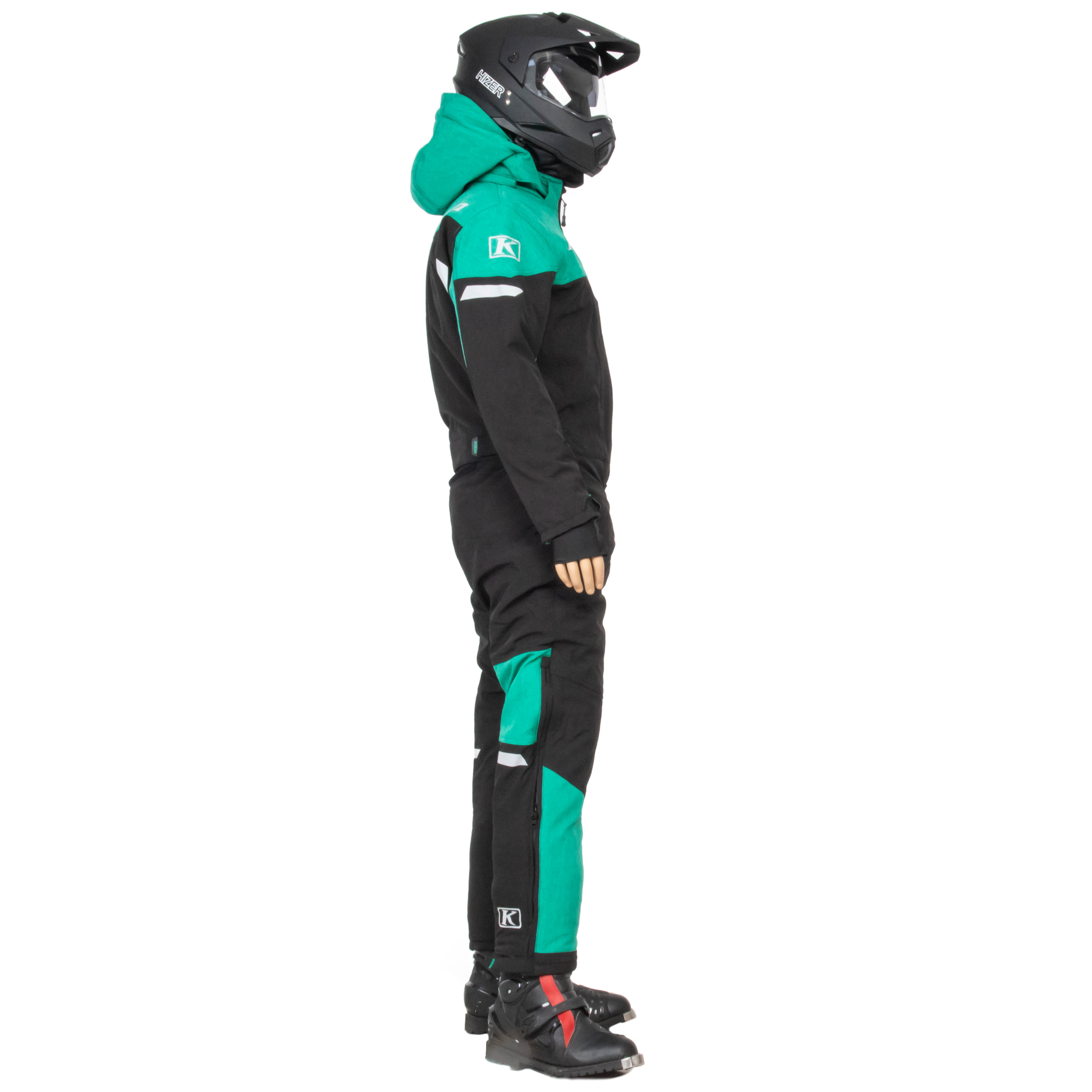 Комбинезон для снегохода (женский) KLIM SHREDSA ONE-PIECE №7 turquoise (текстиль) (L)