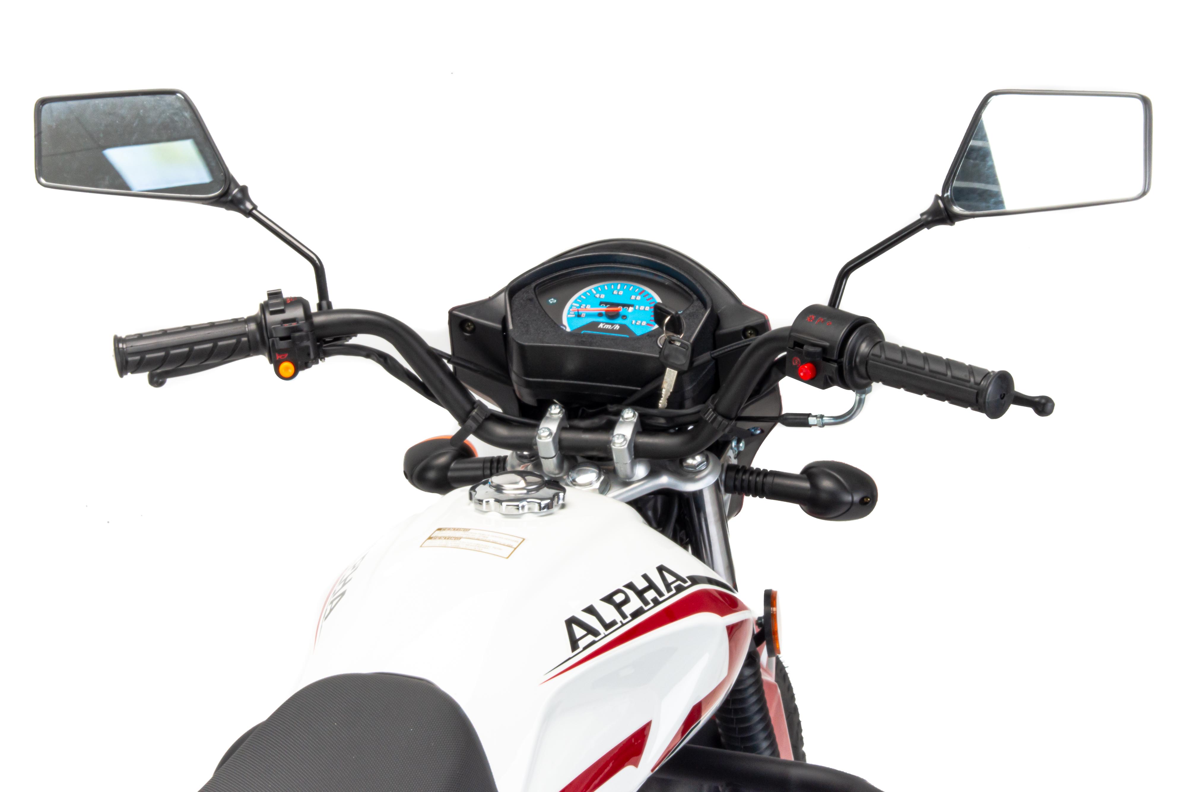 Мопед Альфа RS 11 (LM48-B) красный (А)