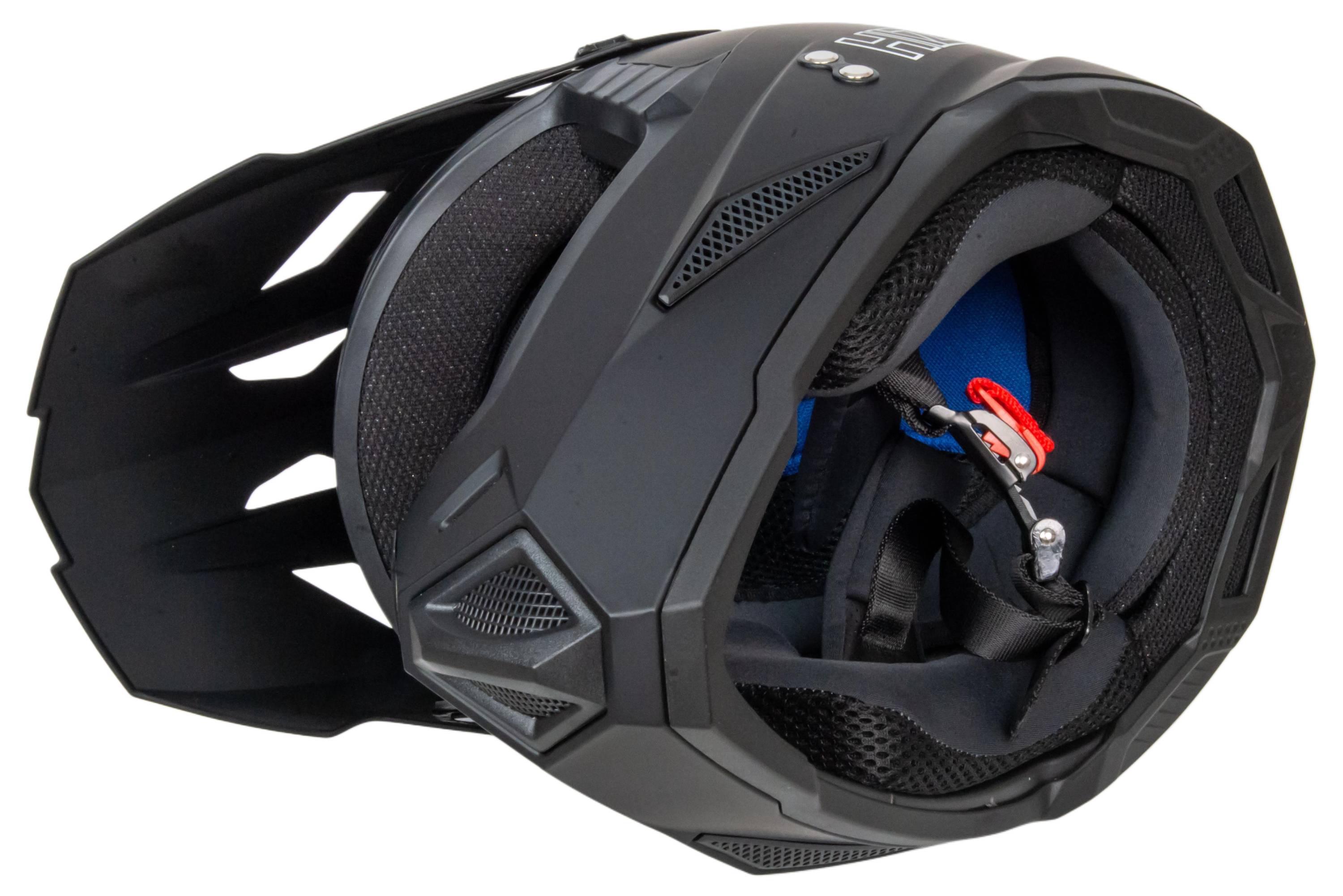 Шлем мото кроссовый HIZER J6801 №3 (XL) matt black
