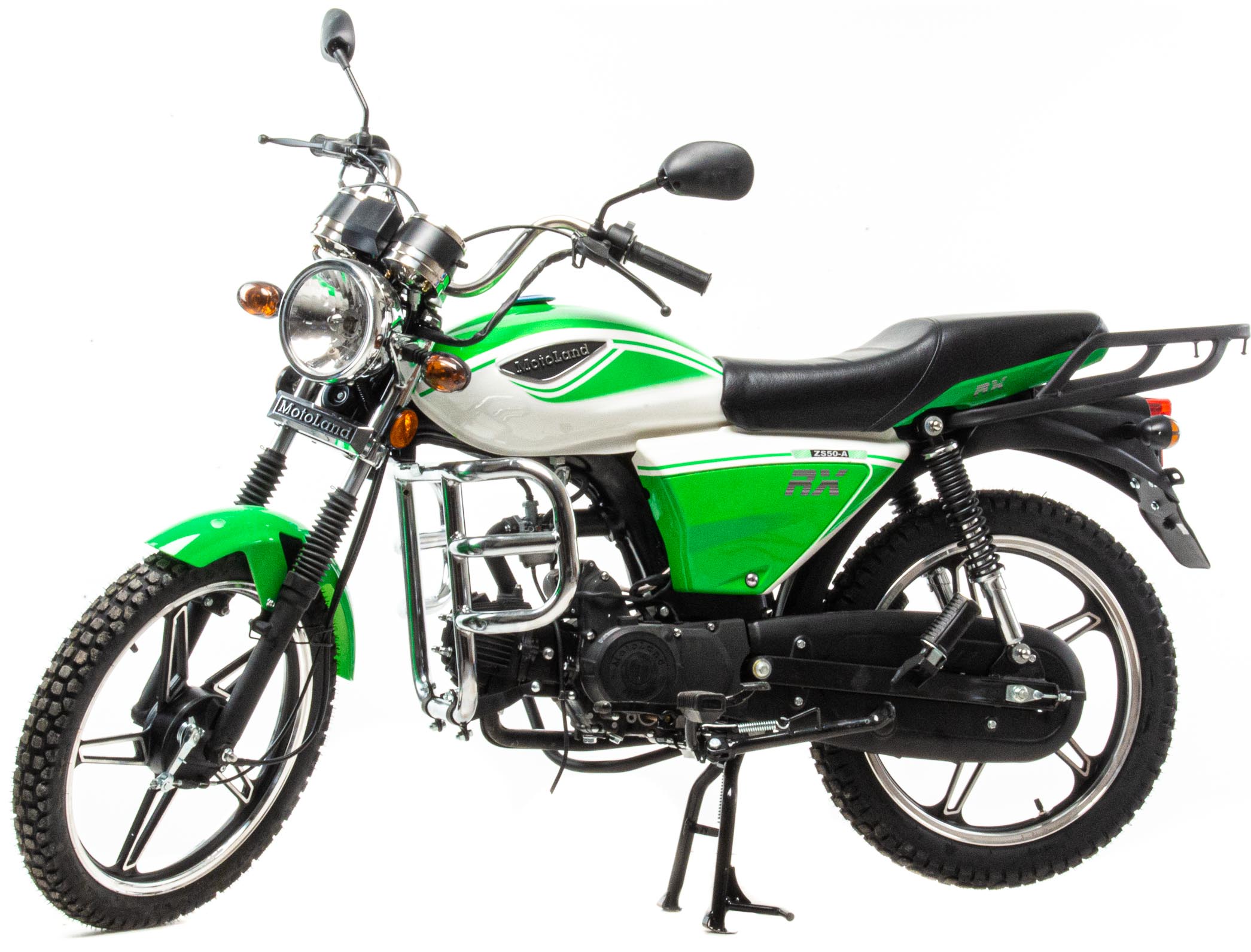 Мопед Альфа RX 11 (LM48-A) зеленый (А)