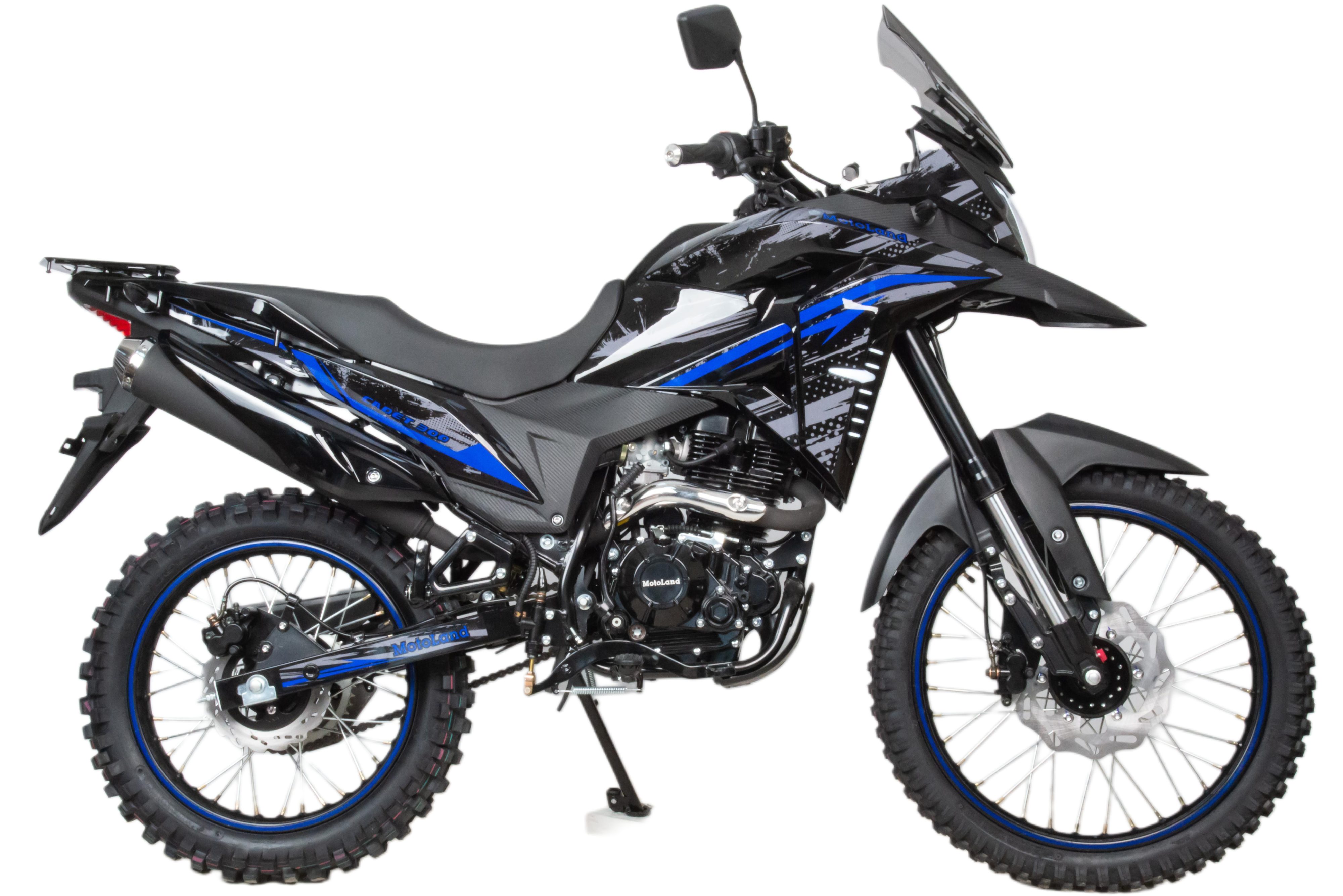Мотоцикл Кросс 300 ENDURO CADET синий