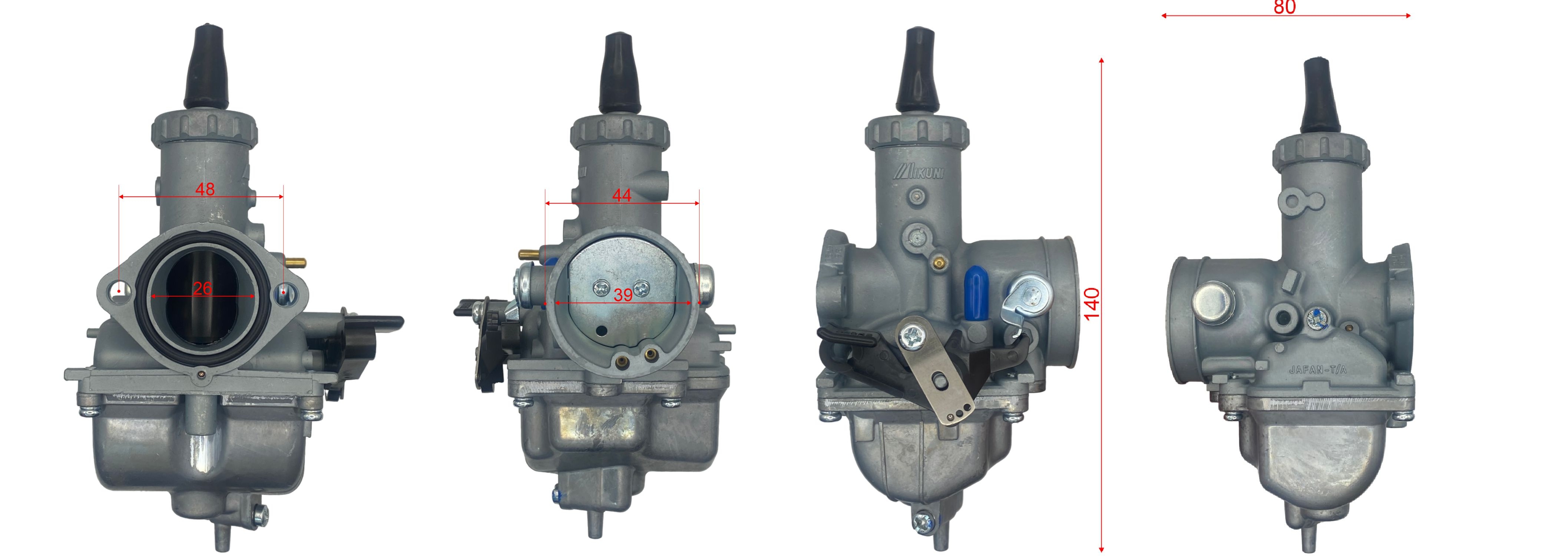Карбюратор PZ19 (manual) 110см3 с бензокраном