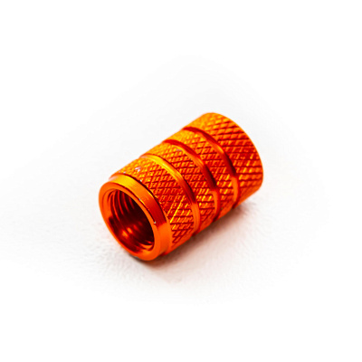 Колпачок вентиля CNC оранжевый