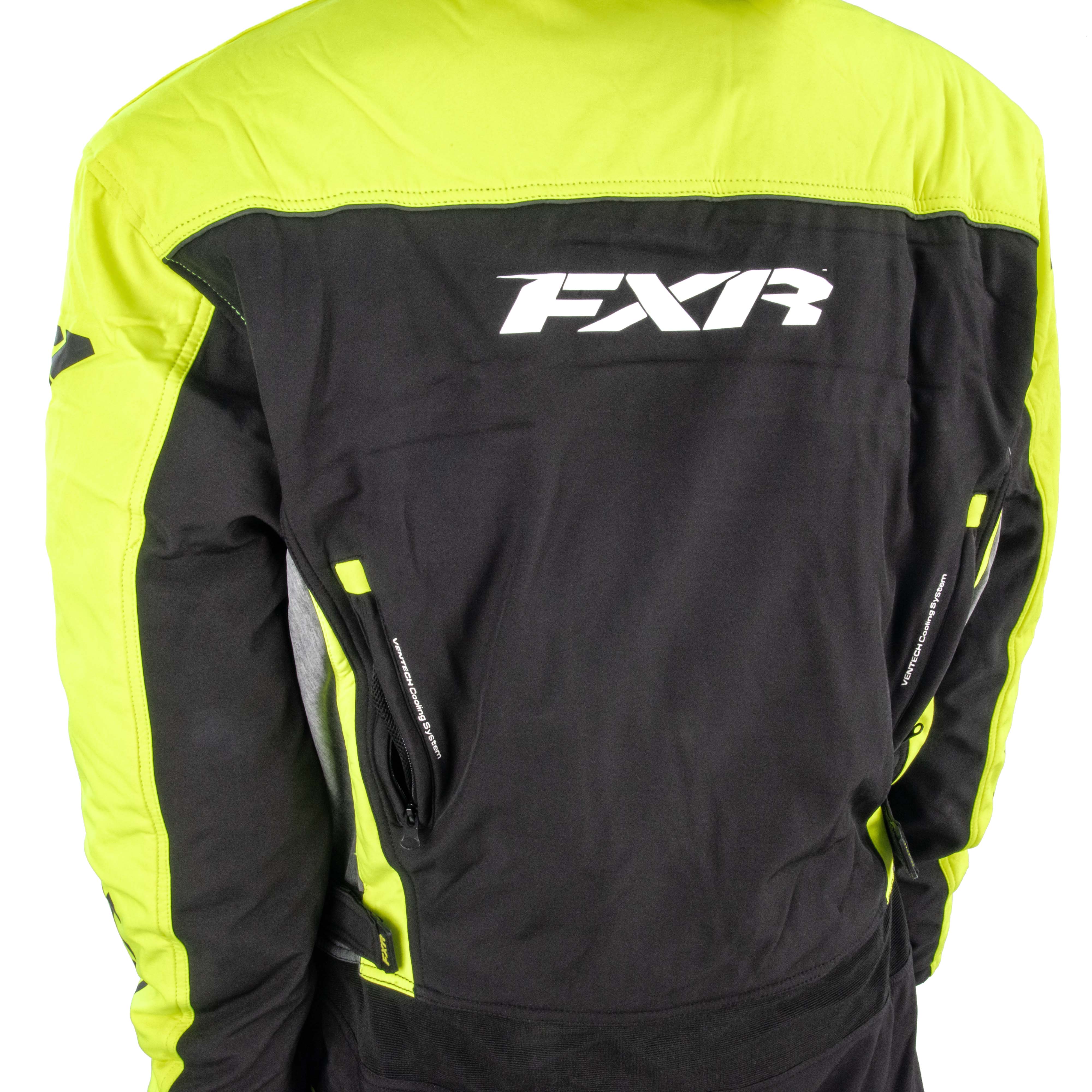Комбинезон для снегохода FXR Maverick Lite №1 lemon-green (текстиль) (M)