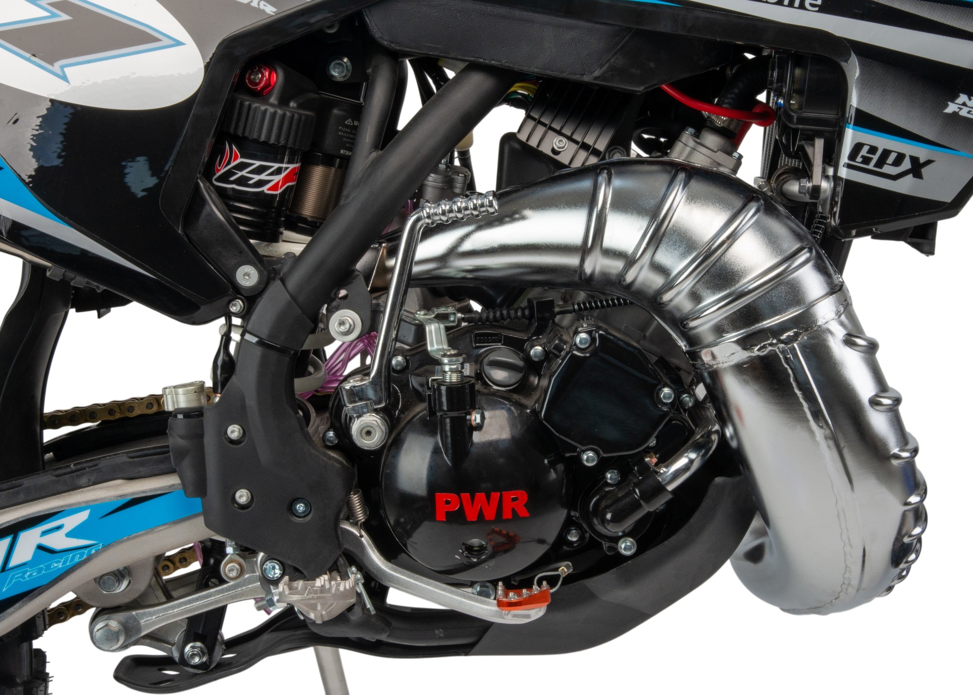 Мотоцикл Кросс 250 PWR FS250 (2-STROKE) синий РАСПРОДАЖА