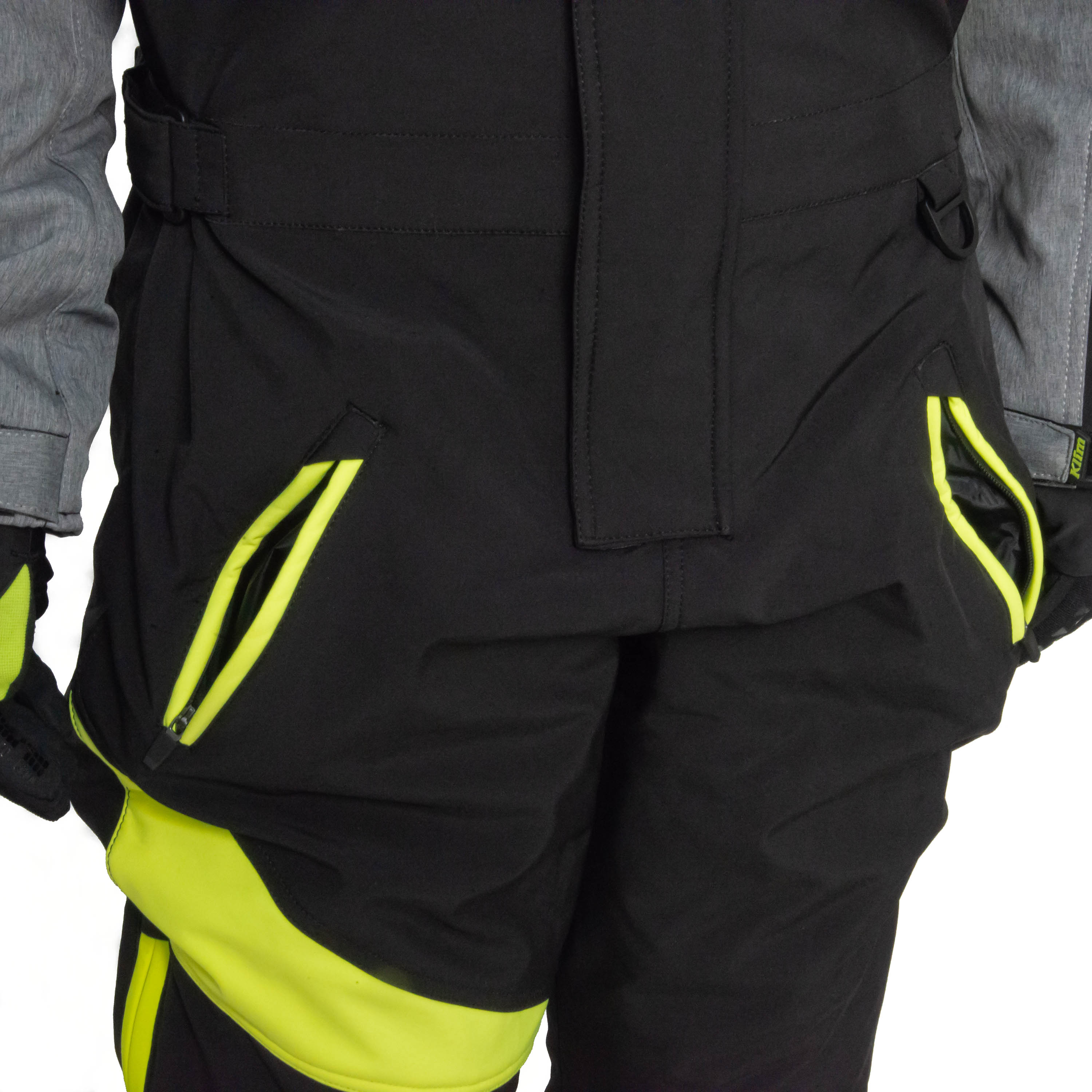 Комбинезон для снегохода KLIM RAILSLIDE (-5 С) №9 black-yellow (текстиль) (XL)