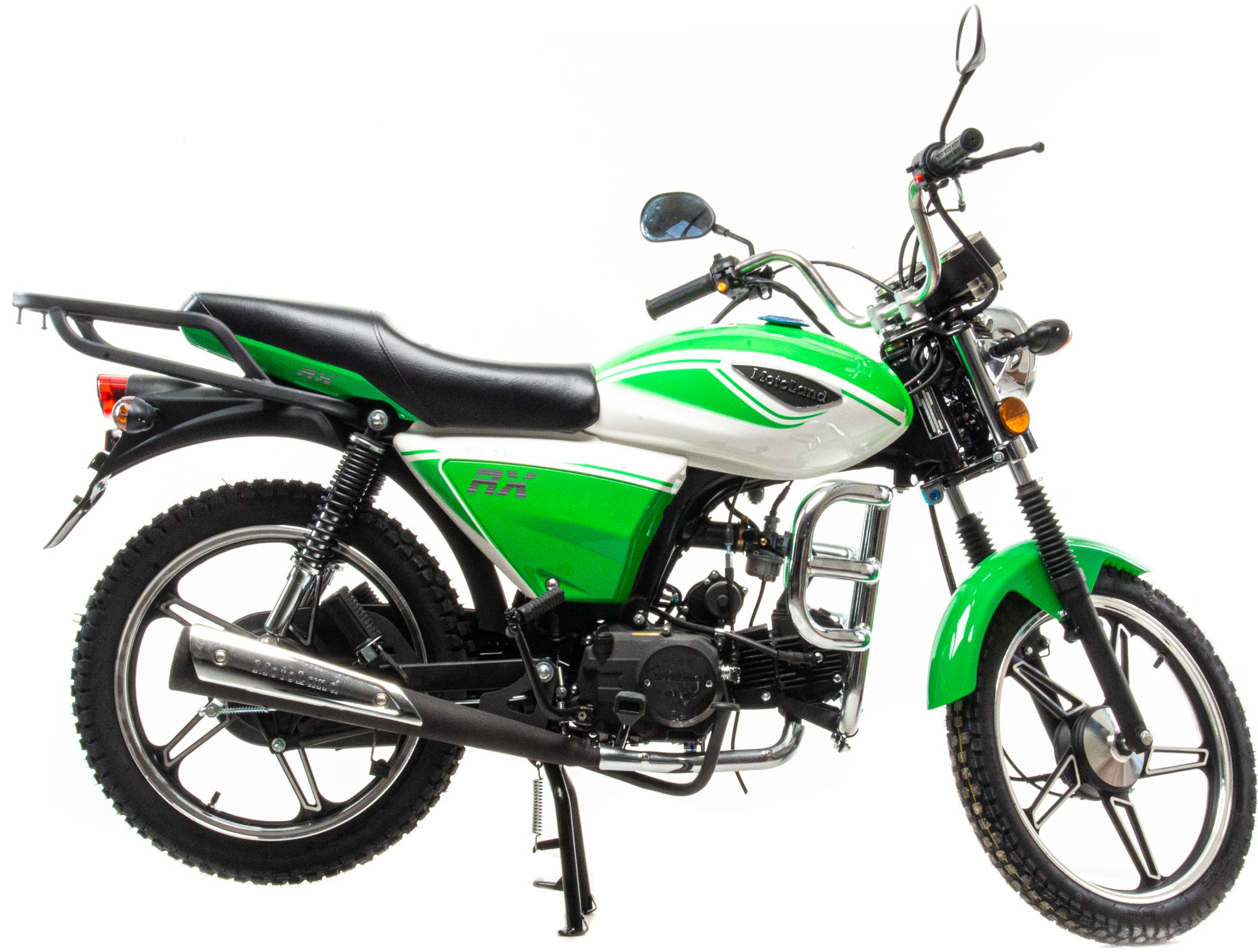 Мопед Альфа RX 11 (LM48-A) зеленый (А)