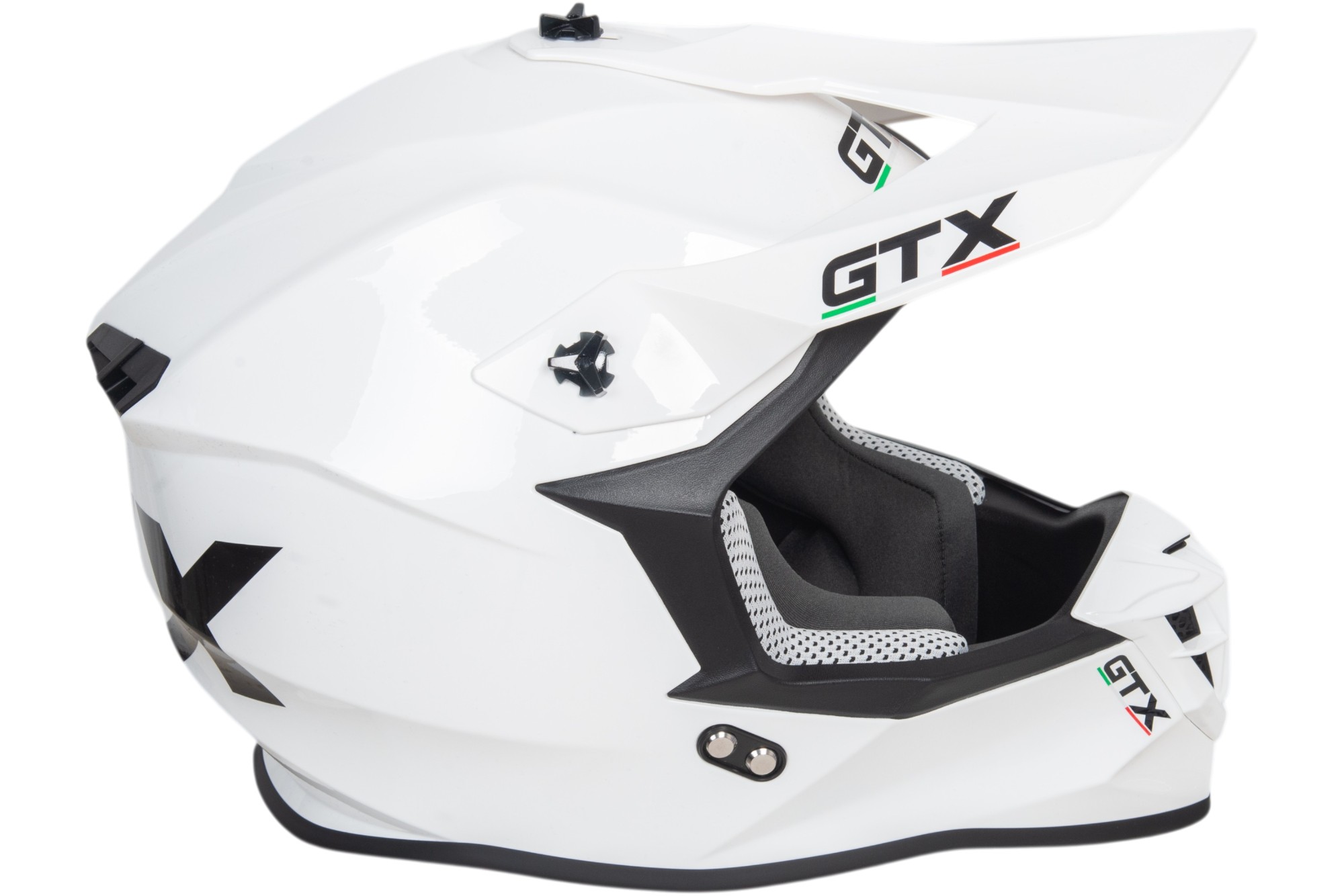 Шлем мото кроссовый GTX 633 №13 (L) WHITE