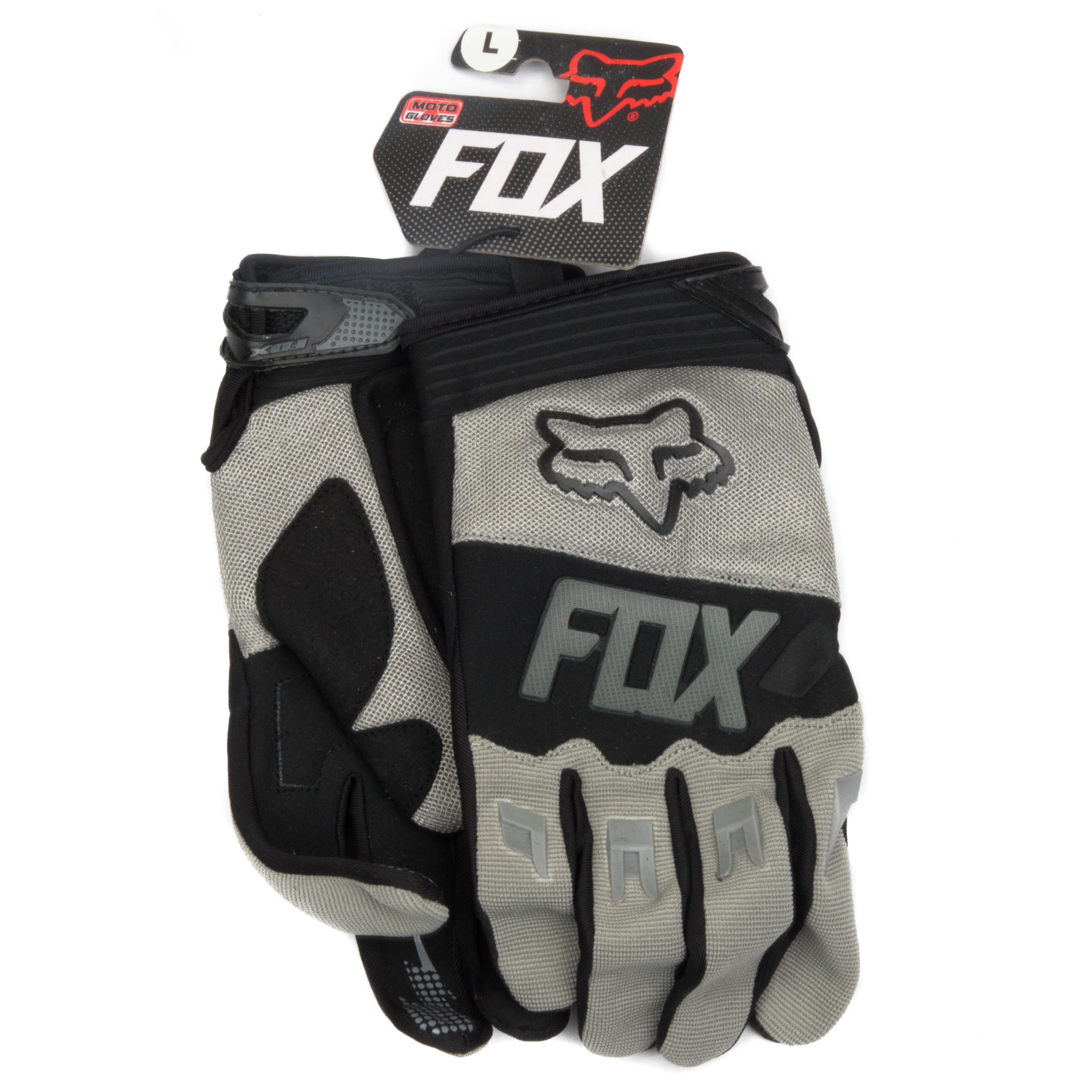 Перчатки мото FOX №13 Light gray (L) мотокросс
