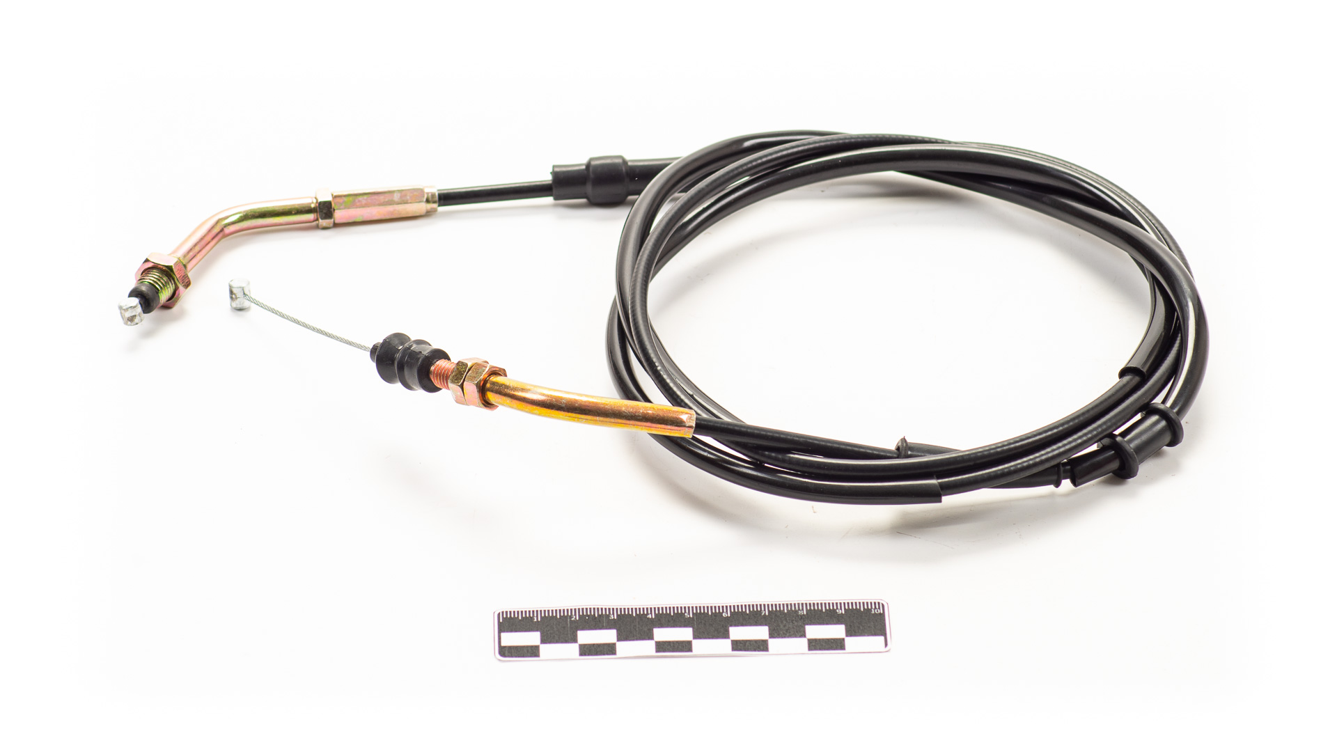 Трос газа (трубка с резьбой) 139QMB 50/80см3