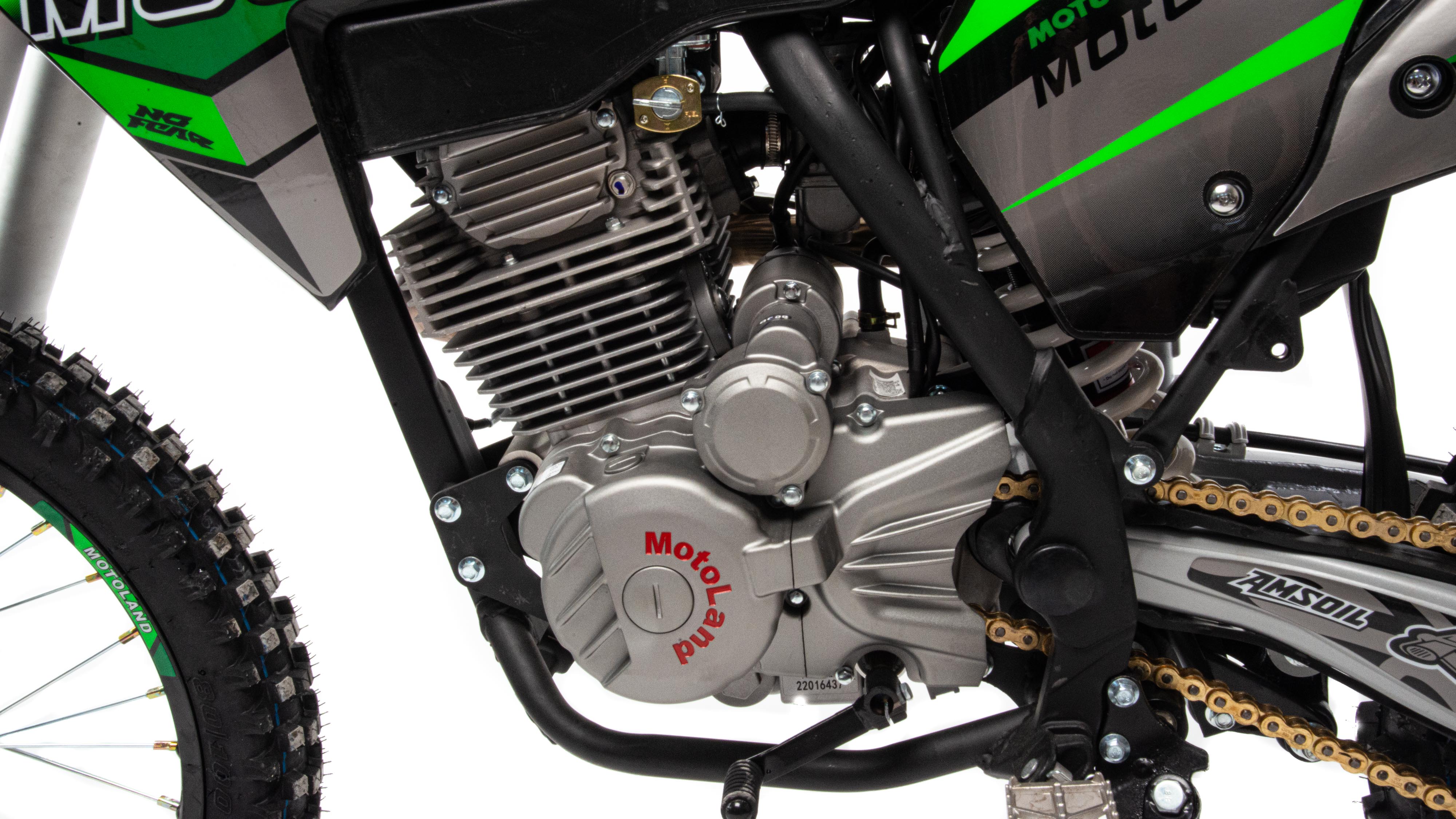 Мотоцикл Кросс 300 XT300 HS (175FMM) (BB-300cc) зеленый РАСПРОДАЖА