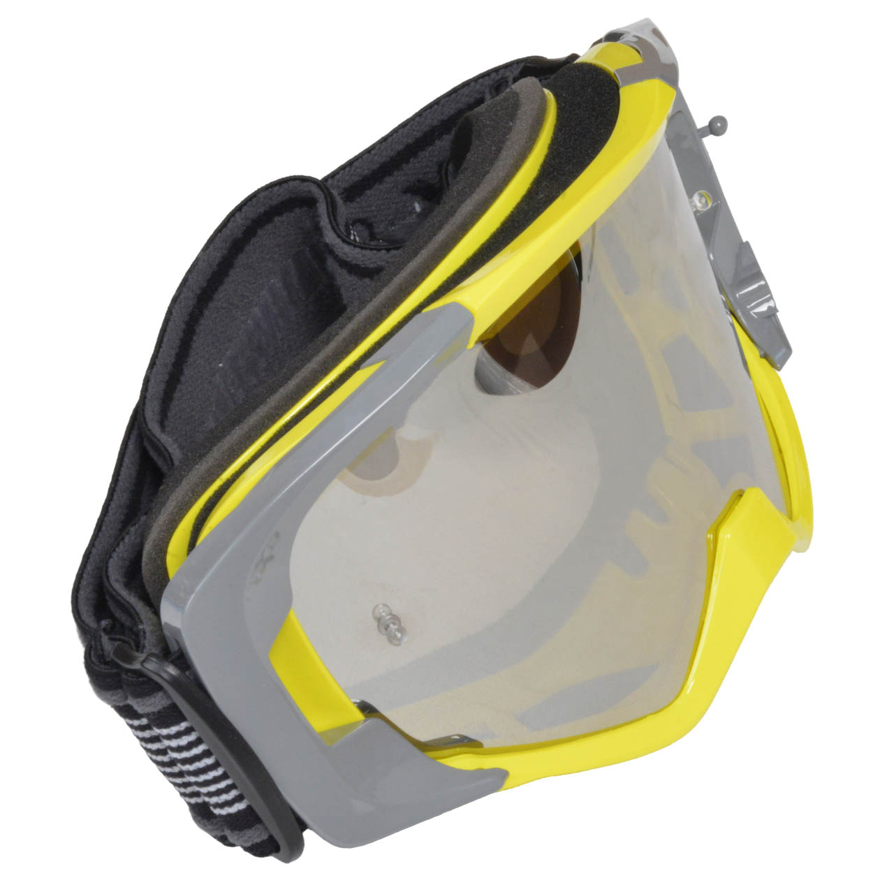 Очки мотокросс FOX №1 yellow/grey