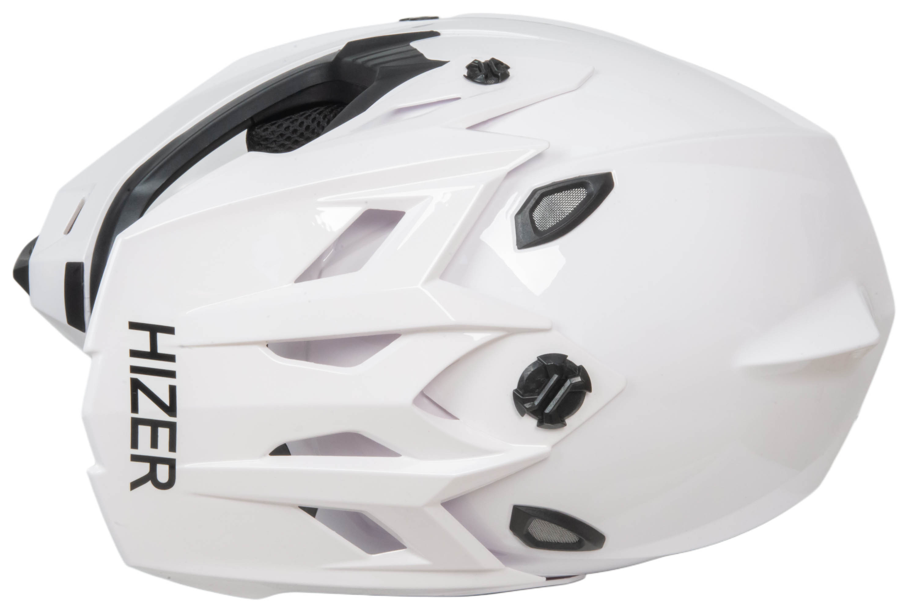 Шлем мото кроссовый HIZER J6801 №2 (M) white
