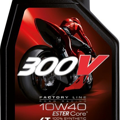 Масло моторное Motul 300V 4T FL ROAD RACING 10W-40 1L