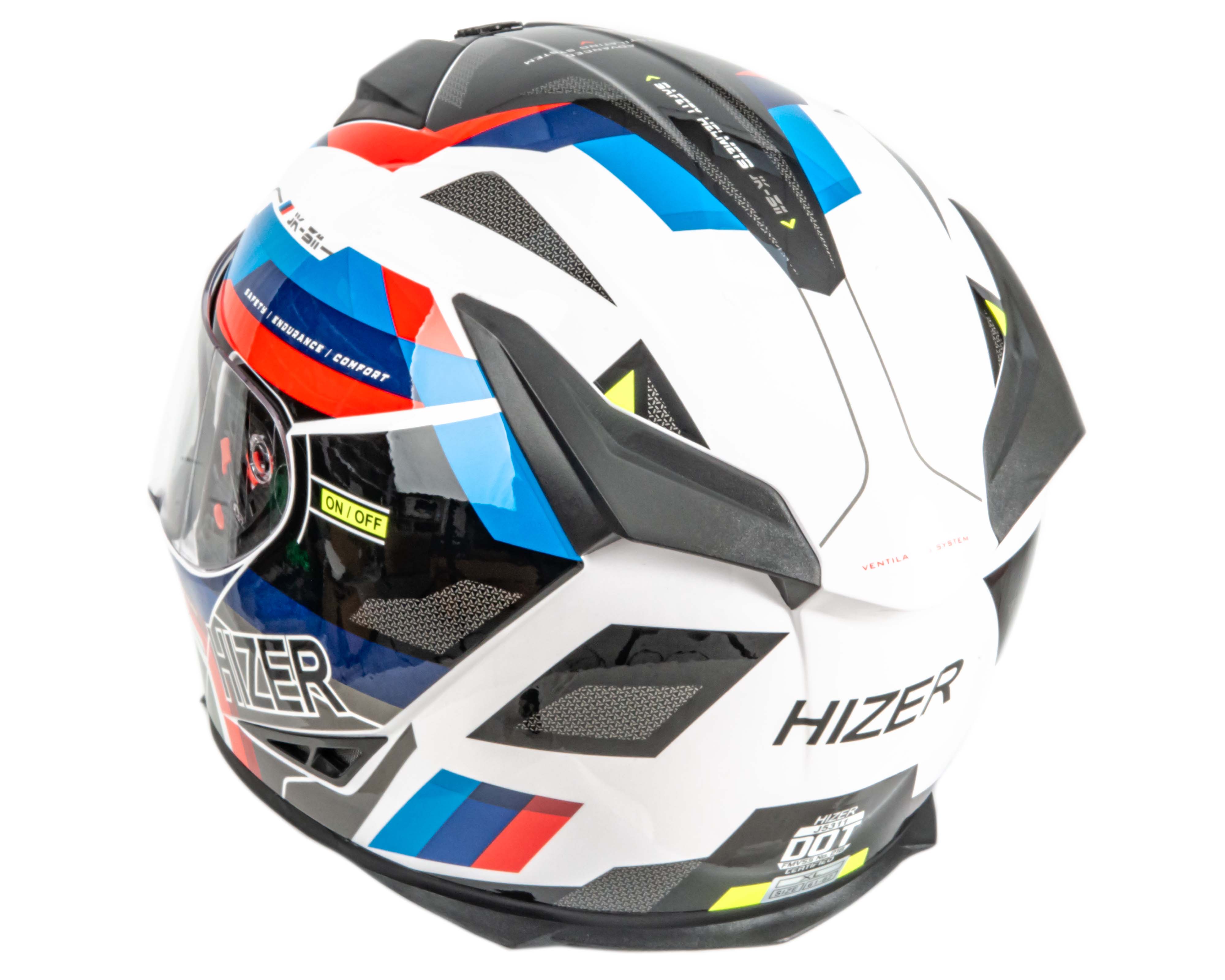 Шлем мото интеграл HIZER J5311 №5 (S)  ADVENTURE