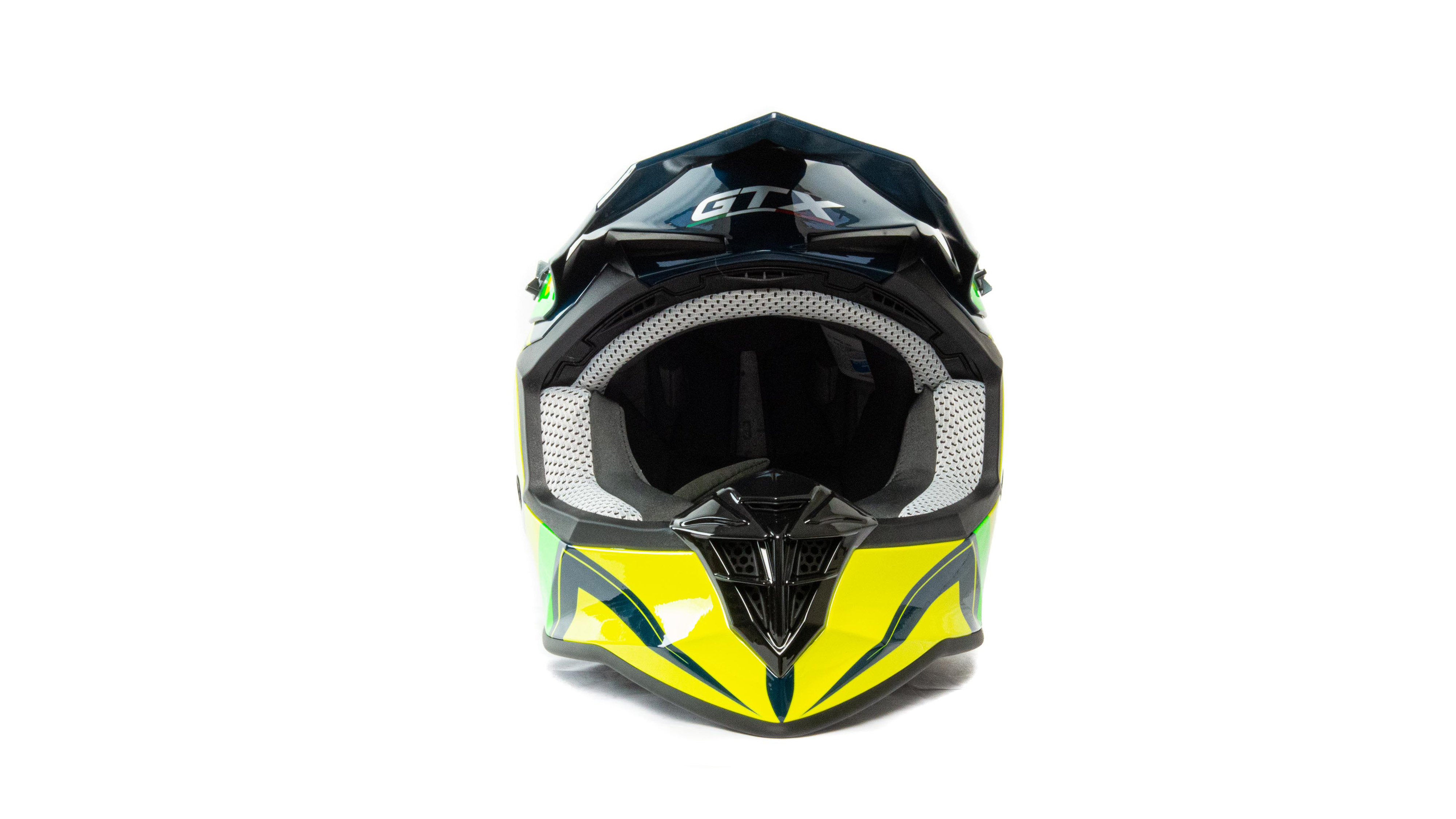 Шлем мото кроссовый GTX 633 №12 (M) GREEN