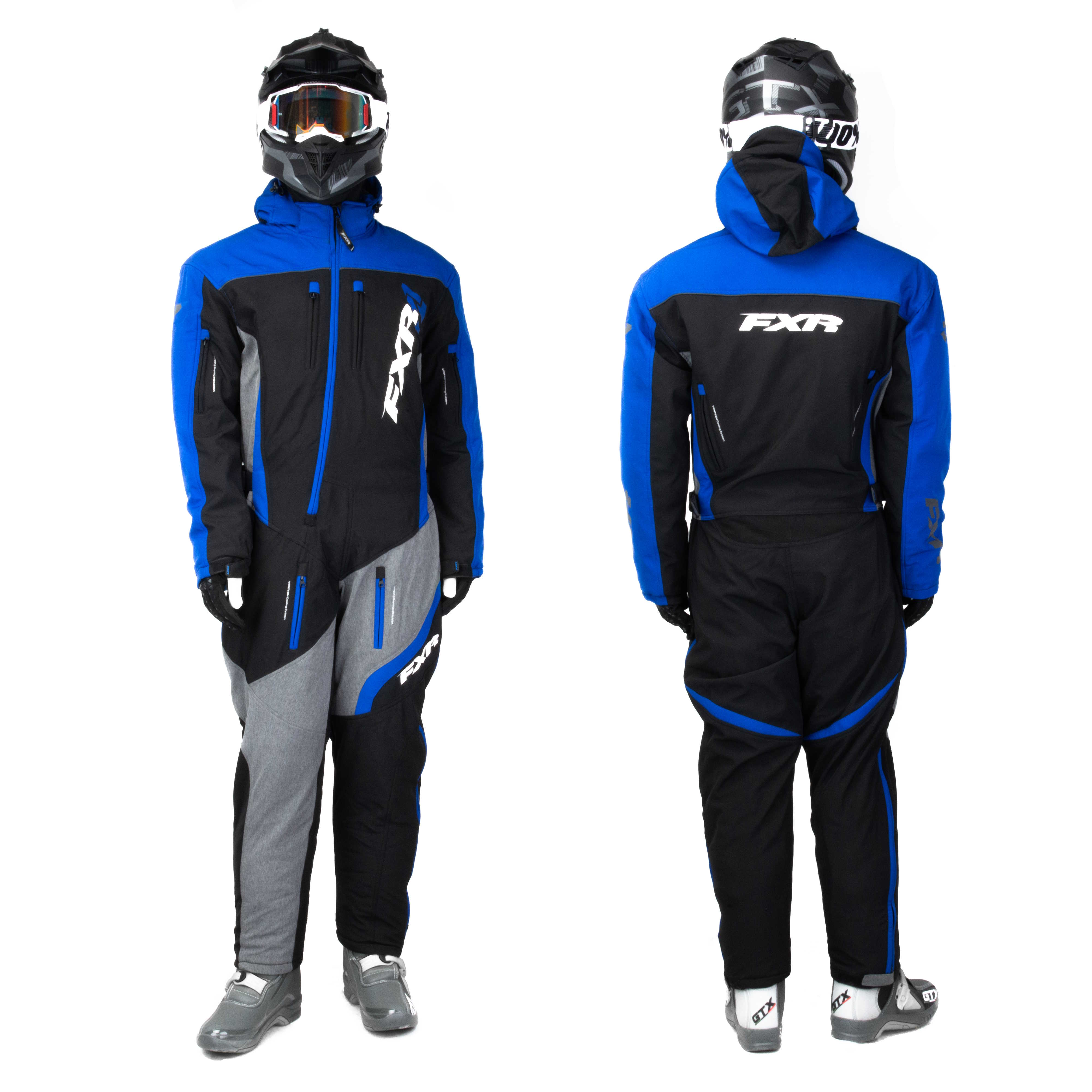 Комбинезон для снегохода FXR Maverick Lite №2 blue (текстиль) (L)