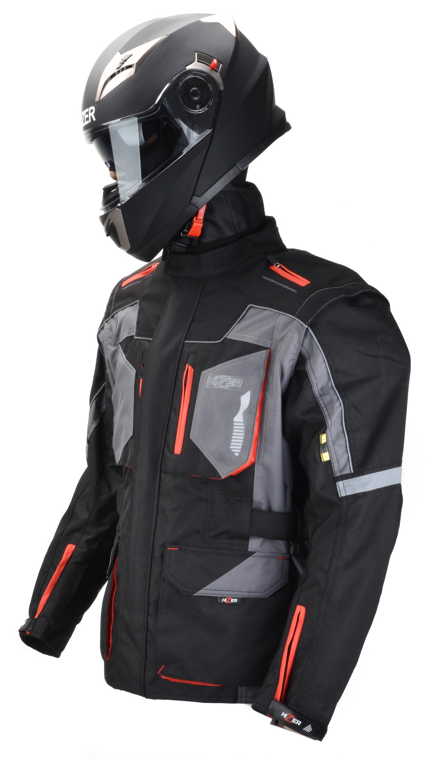 Куртка мотоциклетная (текстиль) HIZER AT-5005 (XL)