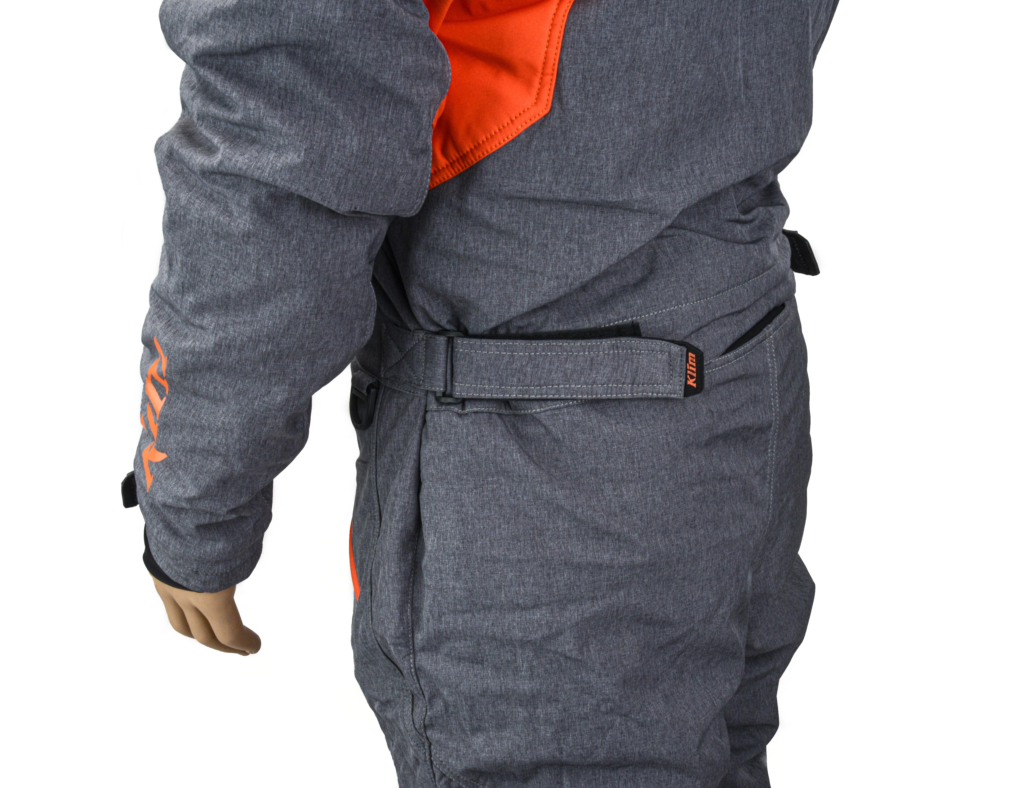 Комбинезон для снегохода KLIM RIPSA ONE-PIECE №2 gray-orange (текстиль) (XXXL)