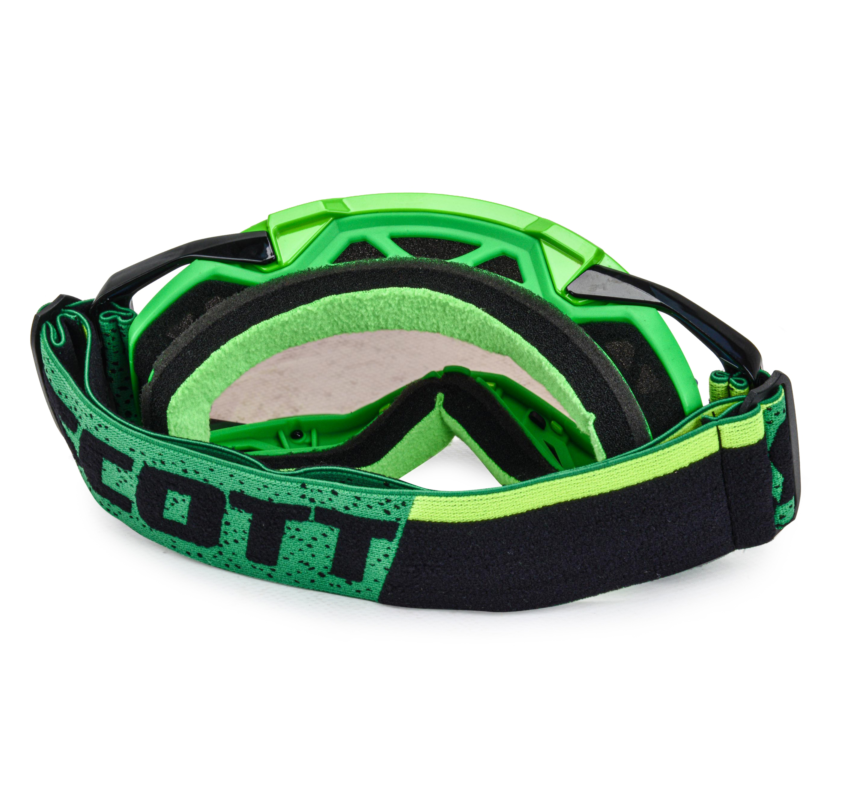 Очки мотокросс SCOTT №3  black/green
