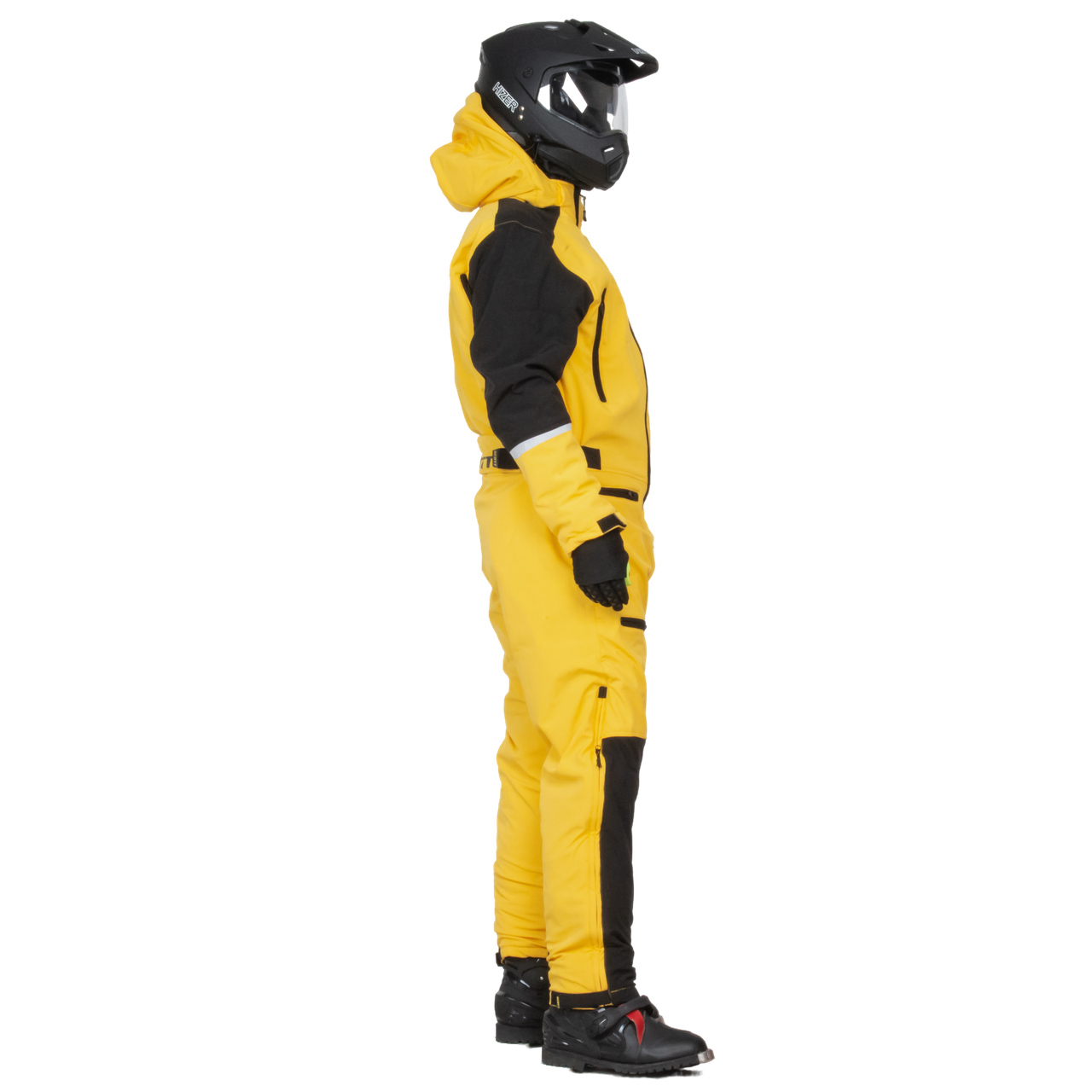 Комбинезон для снегохода SCOTT DS Shell Dryo One Piece №1 yellow-black (текстиль) (M)