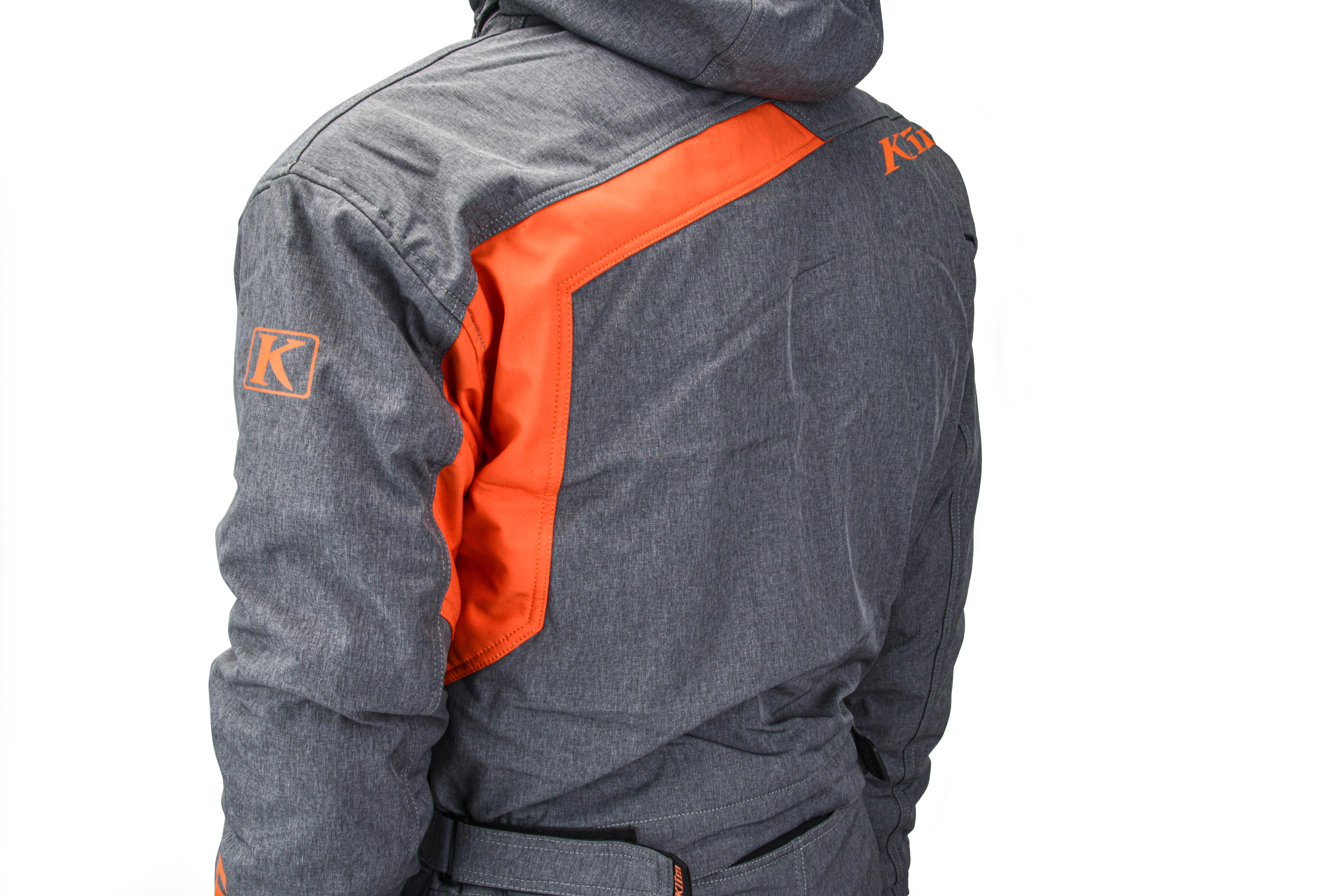Комбинезон для снегохода KLIM RIPSA ONE-PIECE №2 gray-orange (текстиль) (XXXL)