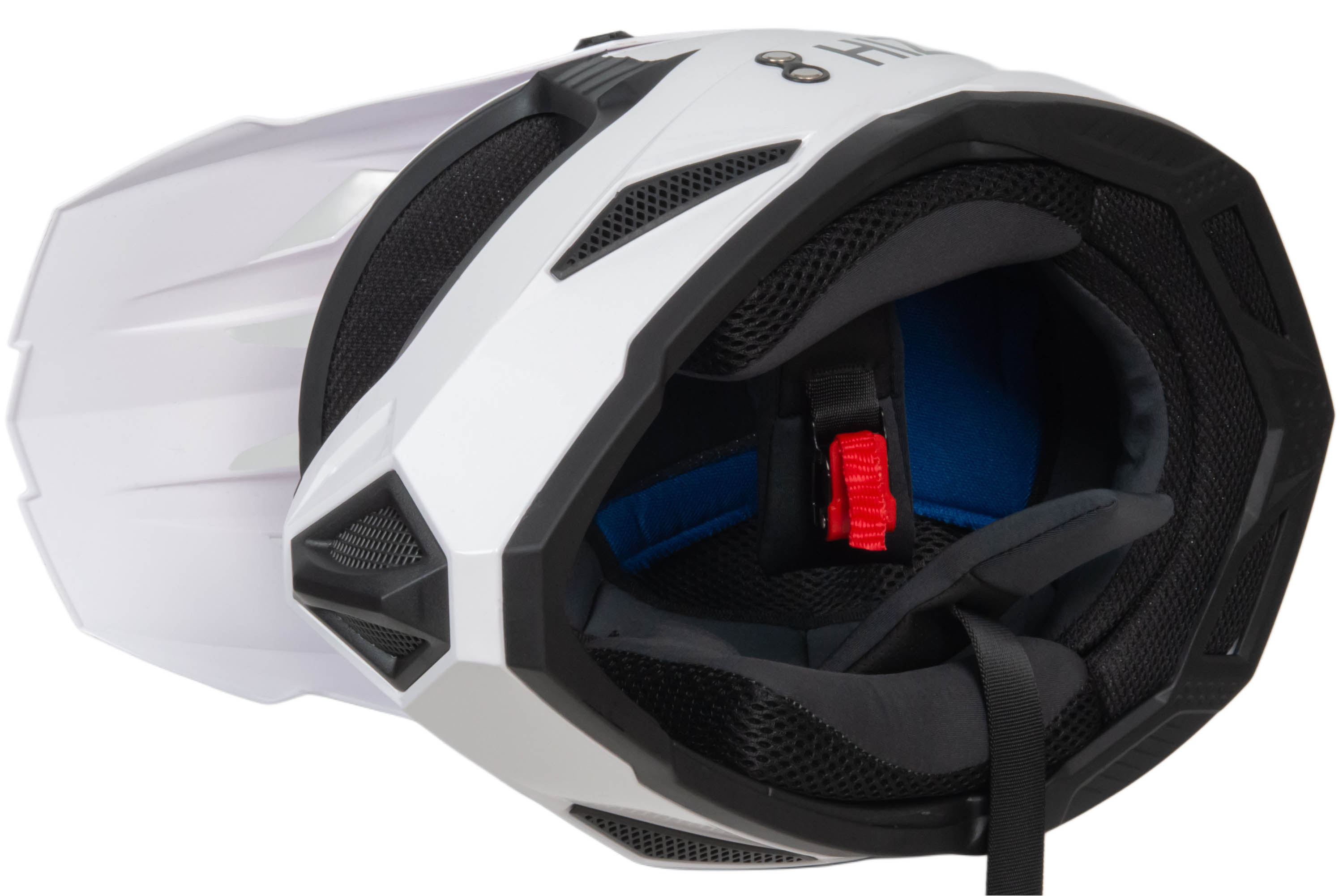Шлем мото кроссовый HIZER J6801 №2 (M) white