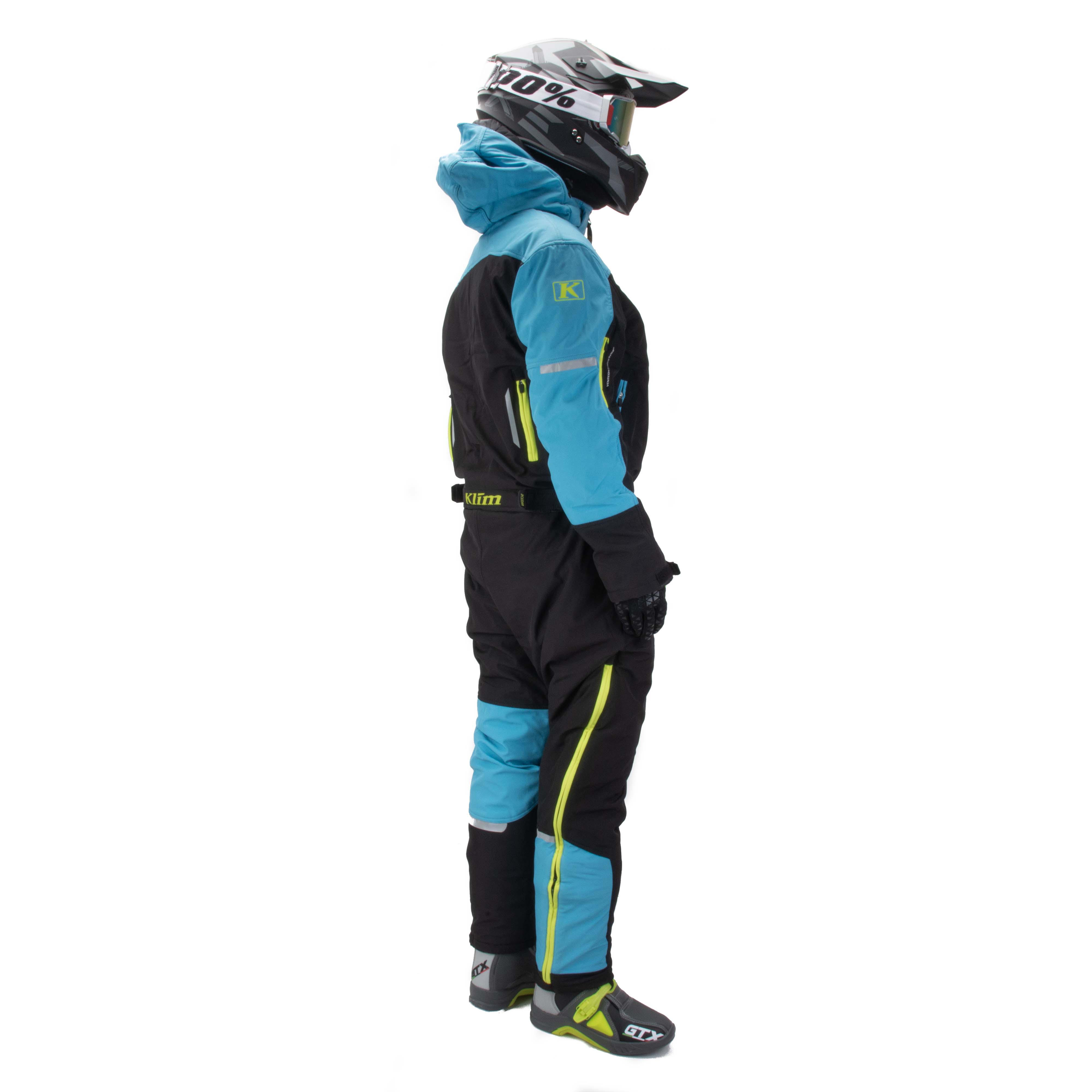 Комбинезон для снегохода KLIM №4 blue (текстиль) (L)